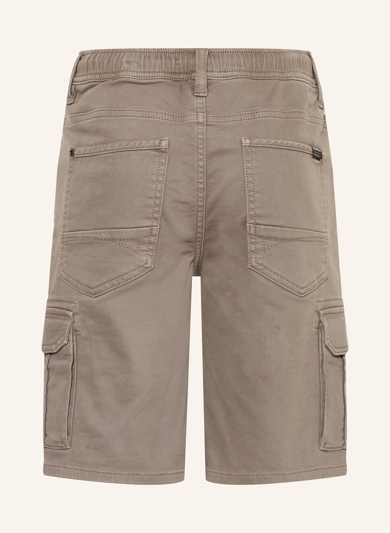 GARCIA Cargoshorts Regular Fit: TAUPE