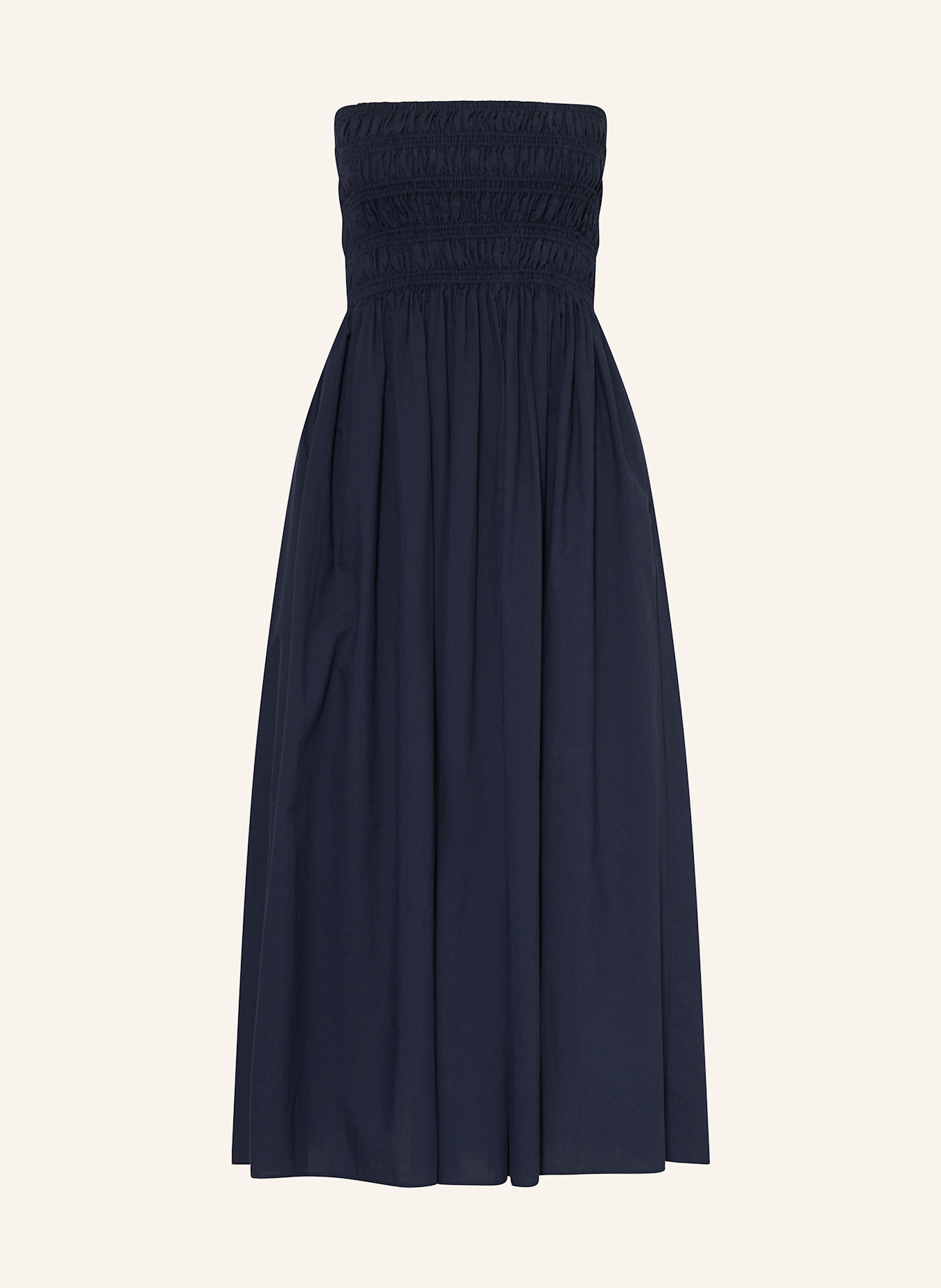 Juvia Off-Shoulder-Kleid PRISCILLA: DUNKELBLAU