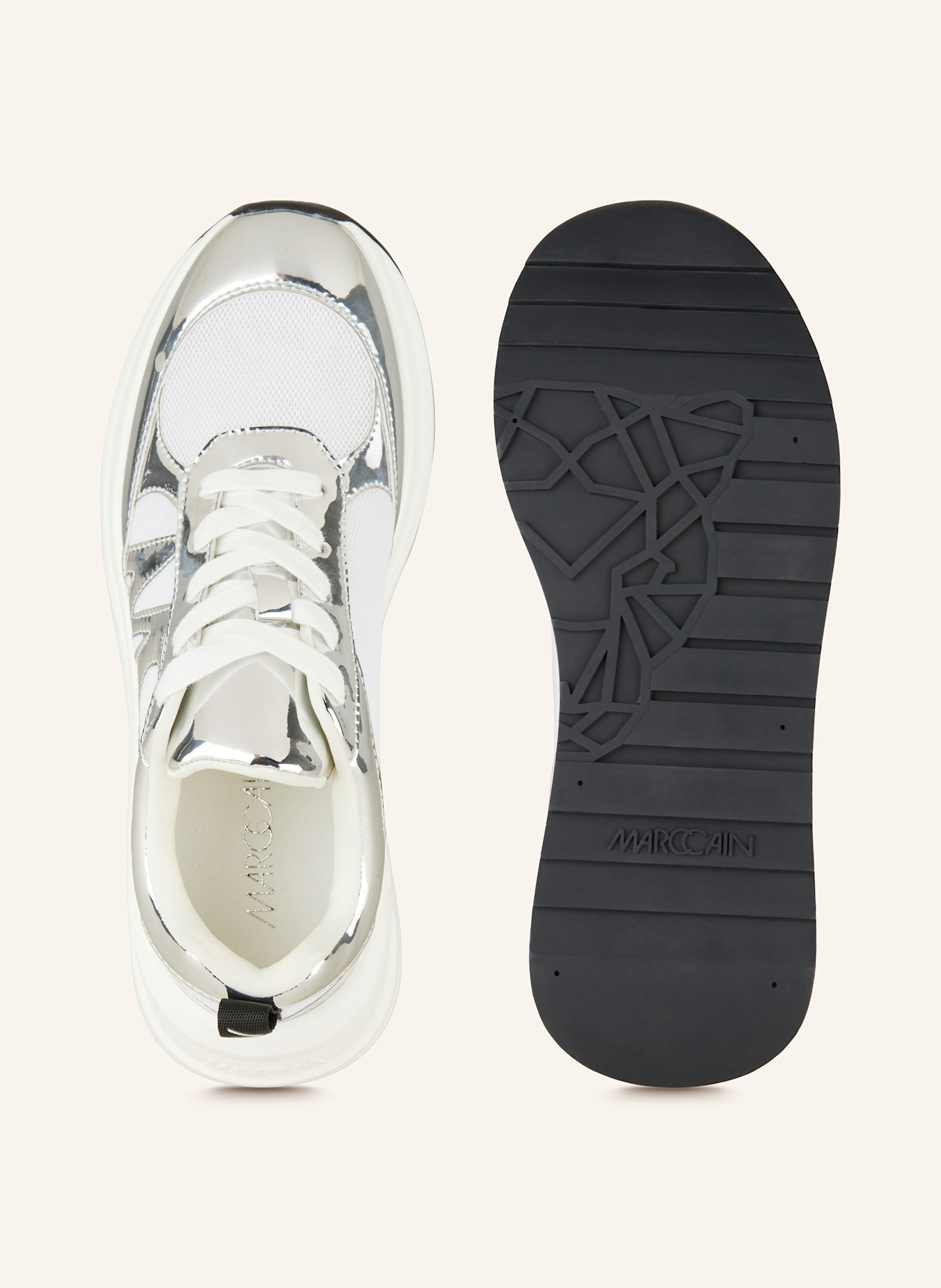MARC CAIN Sneakers: 800 silver