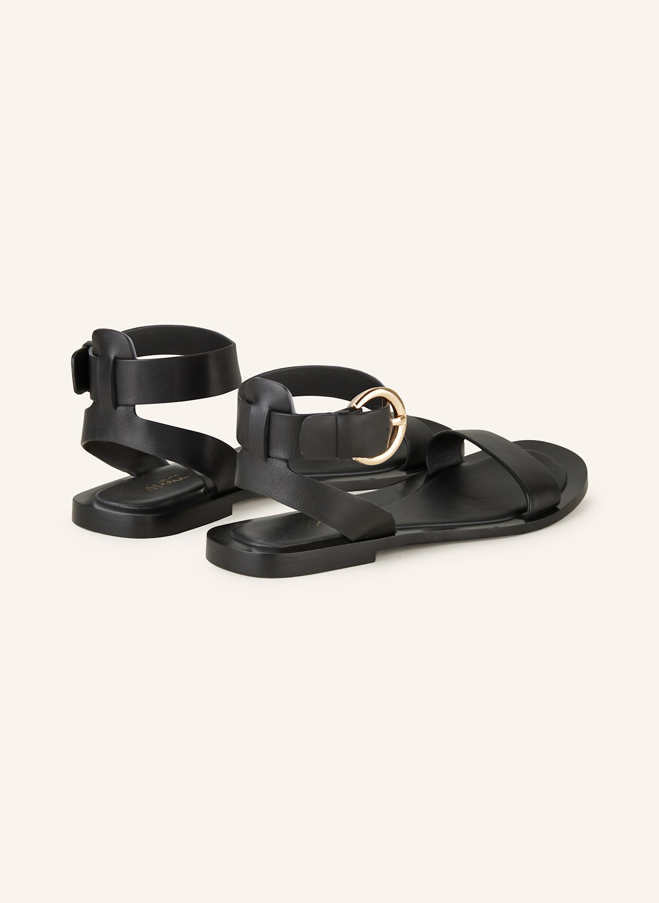 MARC CAIN Sandals: 900 BLACK