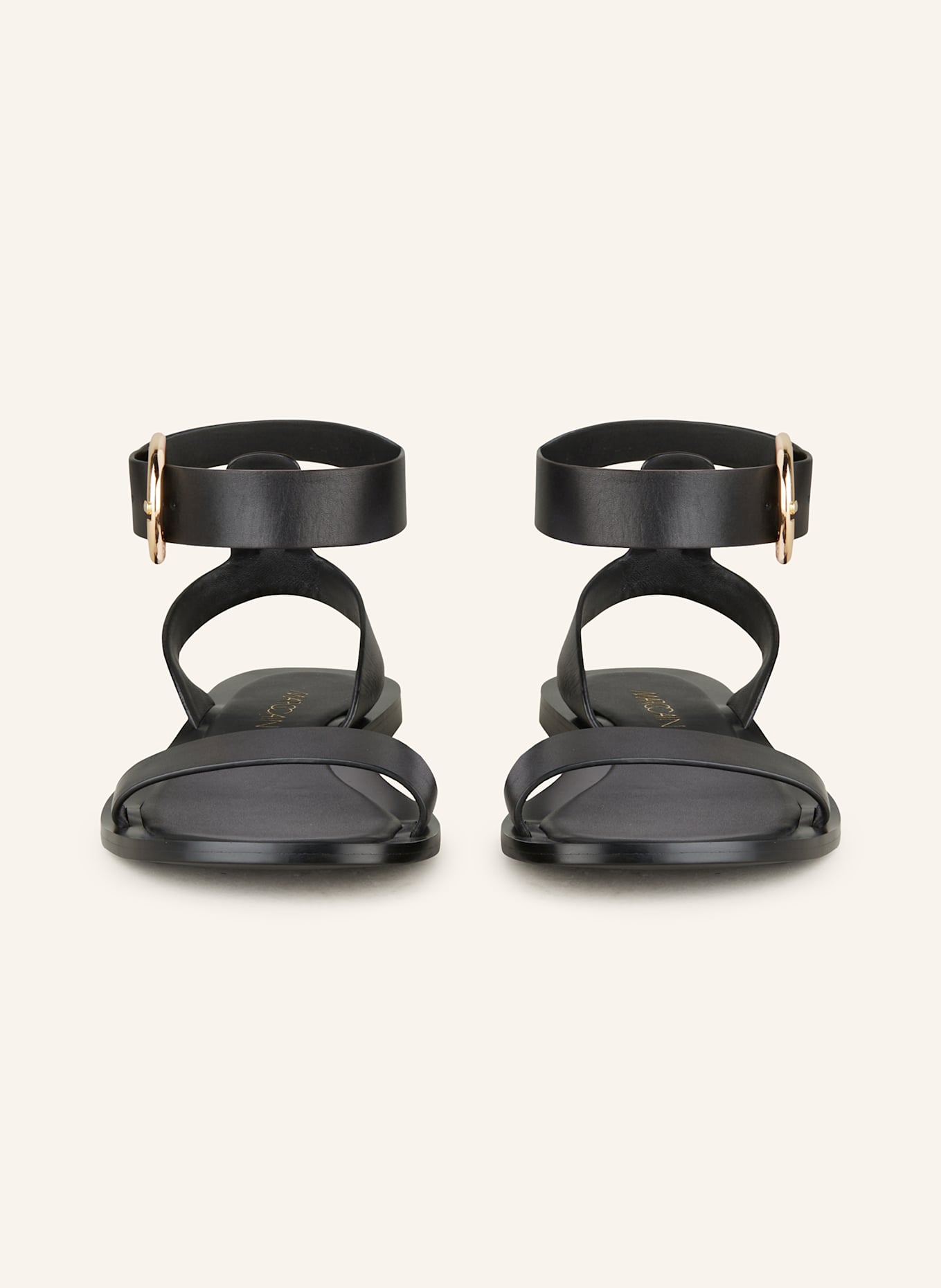 MARC CAIN Sandals: 900 BLACK
