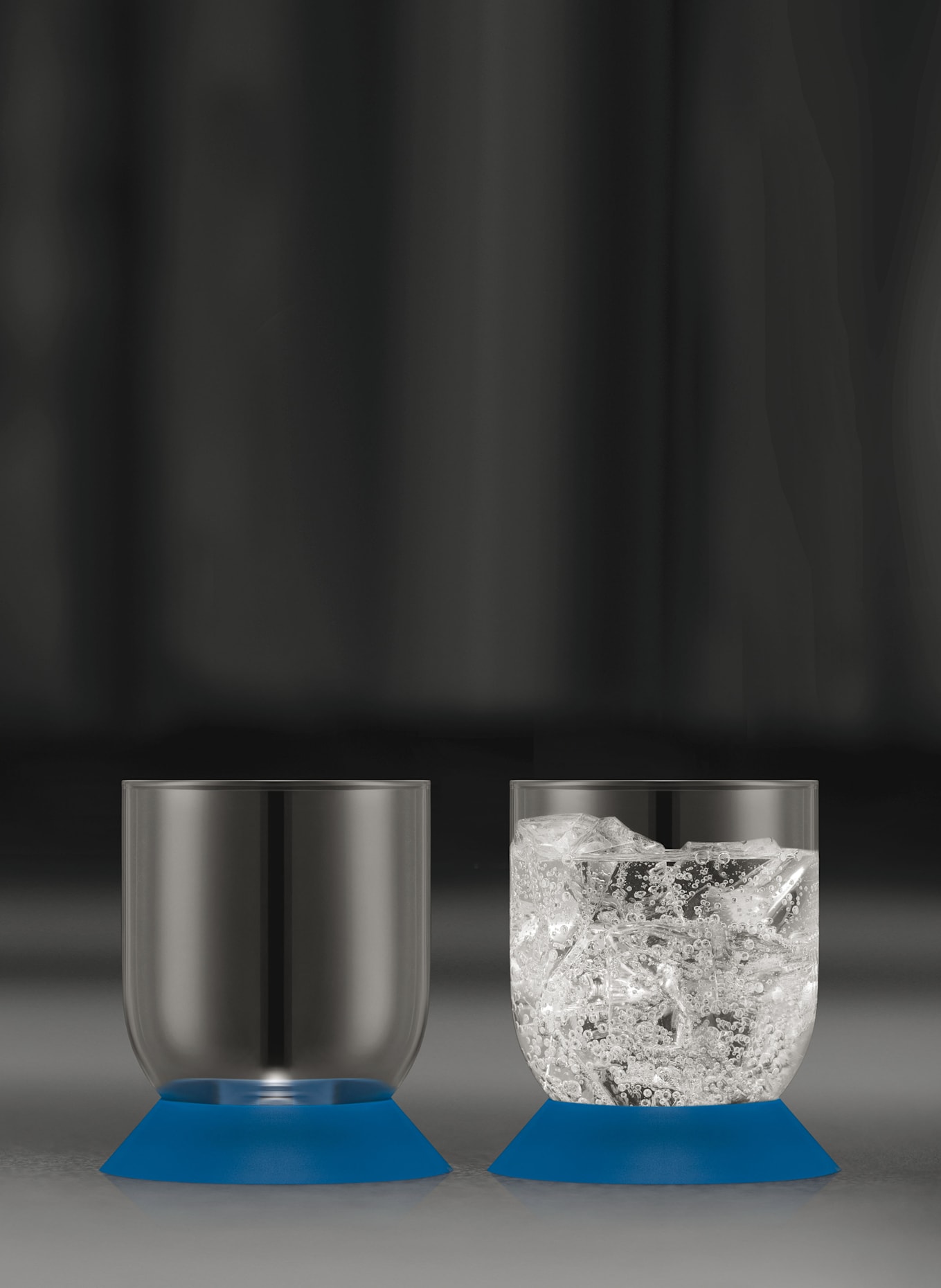 bodum Szklanki OKTETT, 2 szt.: BIAŁY / NIEBIESKI