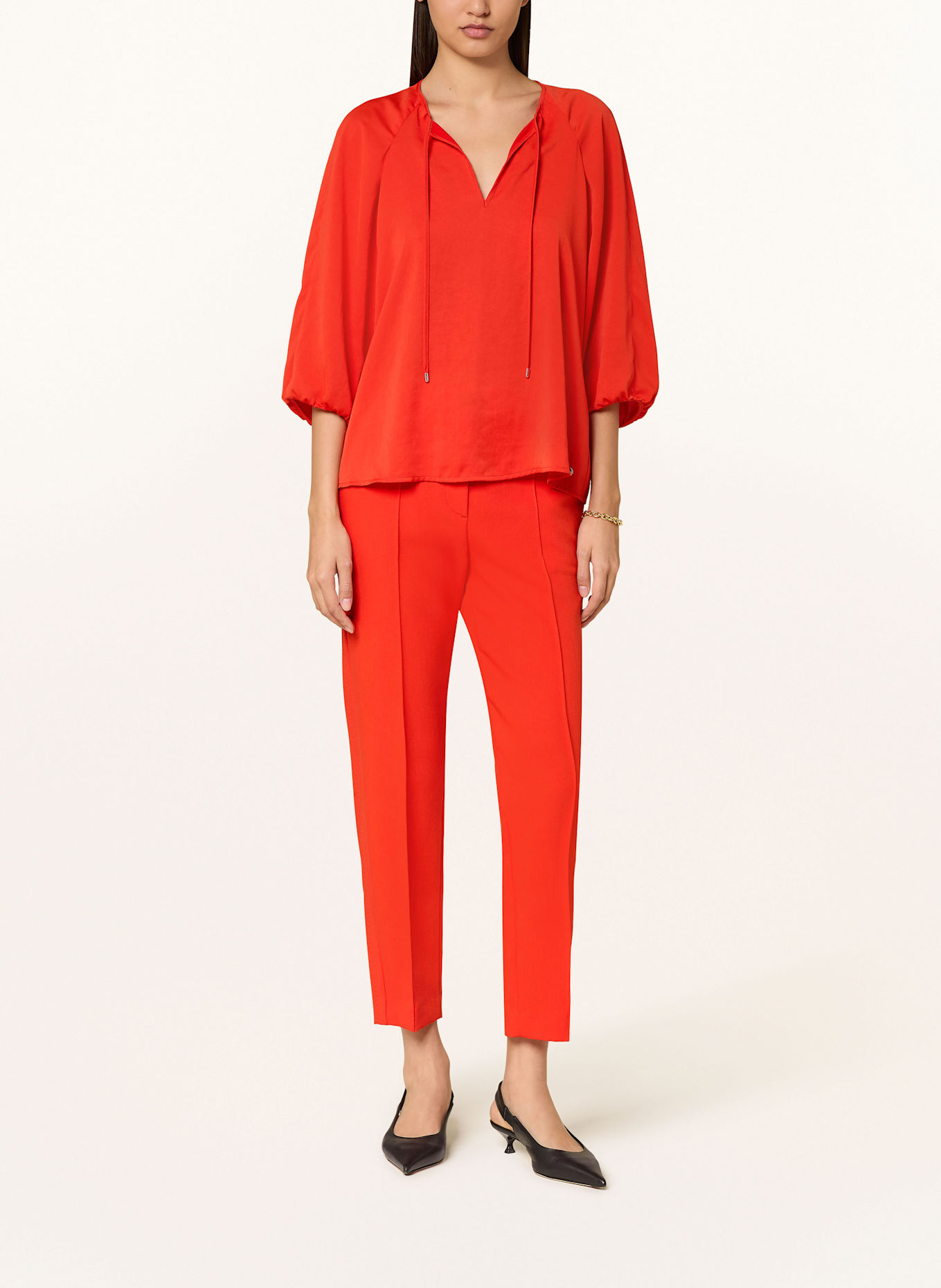 MARC CAIN Blusenshirt: 271 flame red