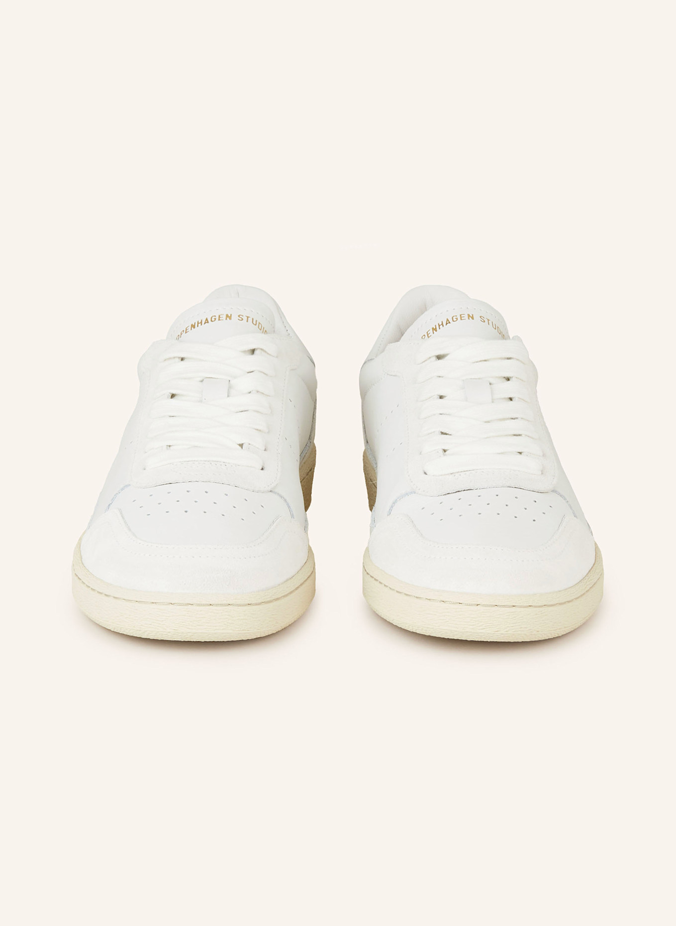 COPENHAGEN Sneakers CPH255: ECRU/ LIGHT GRAY/ BEIGE