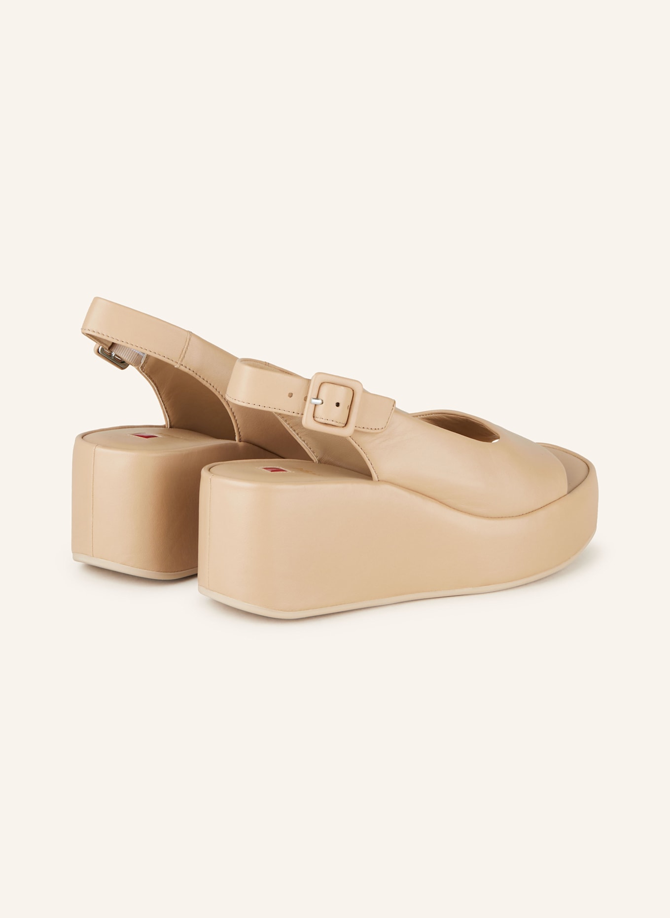 Högl Platform sandals: TAUPE