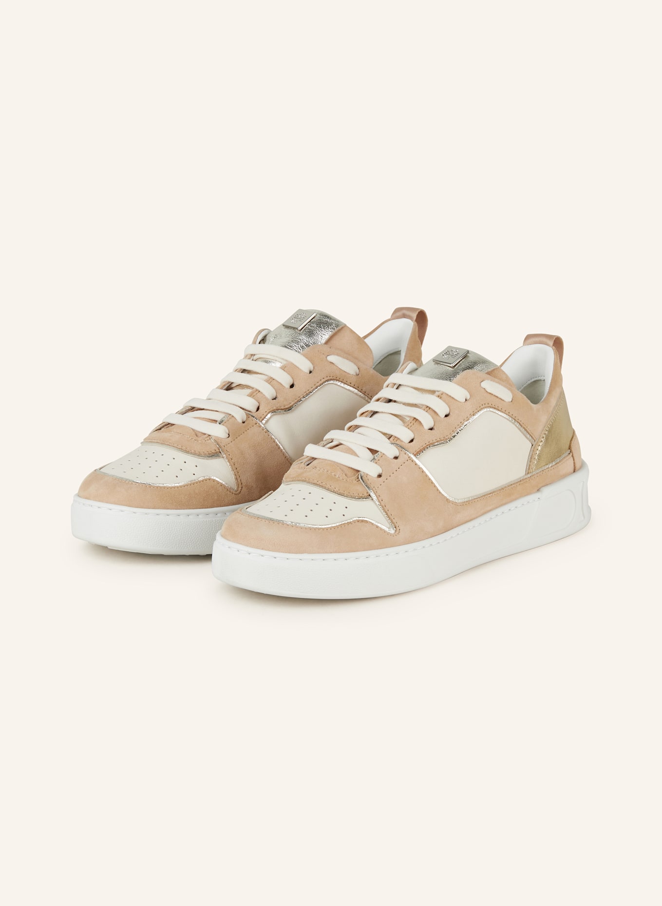 Högl Sneakers: BEIGE / ECRU / GOLD