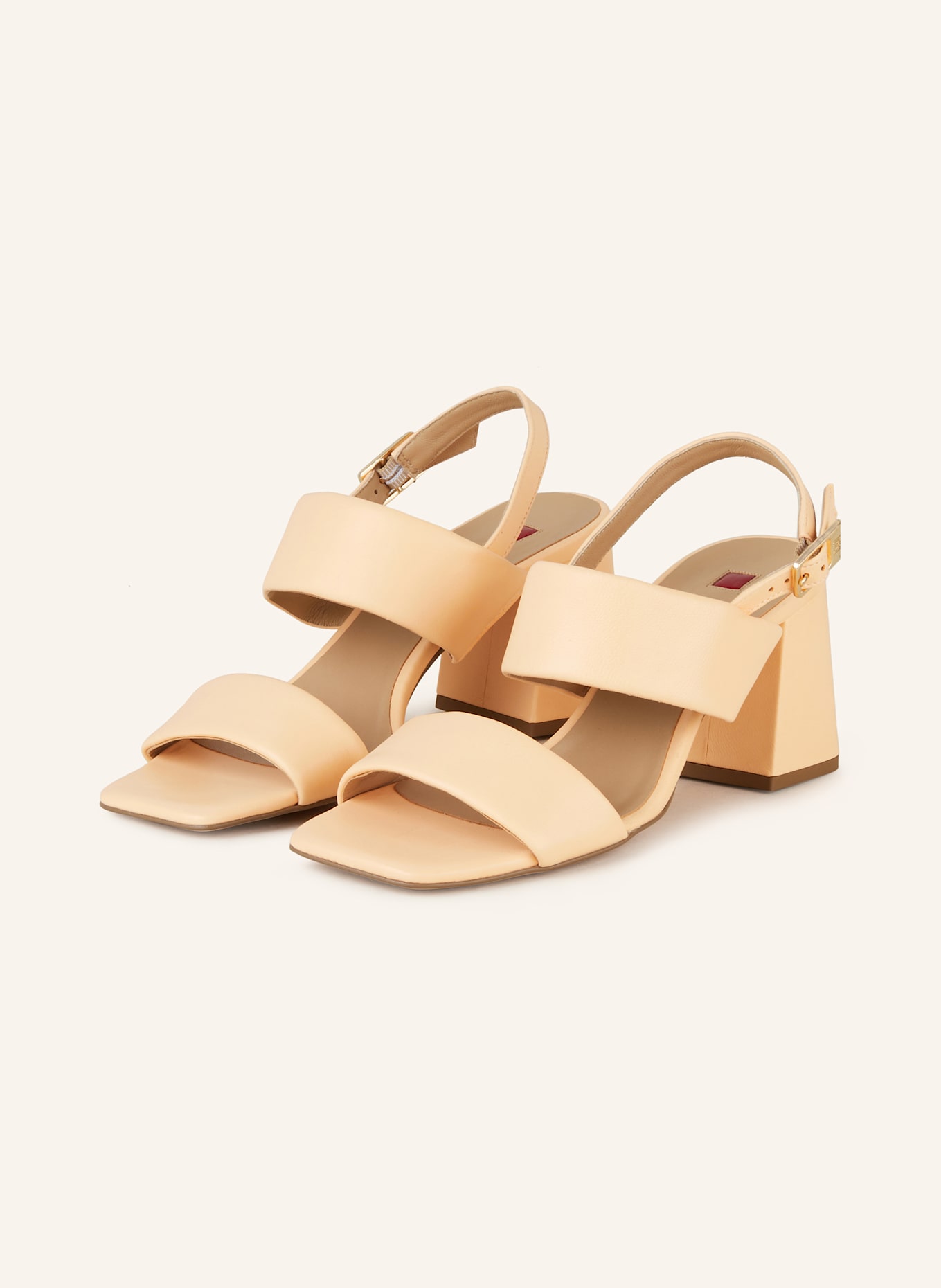 Högl Sandały na obcasie: JASNOPOMARAŃCZOWY