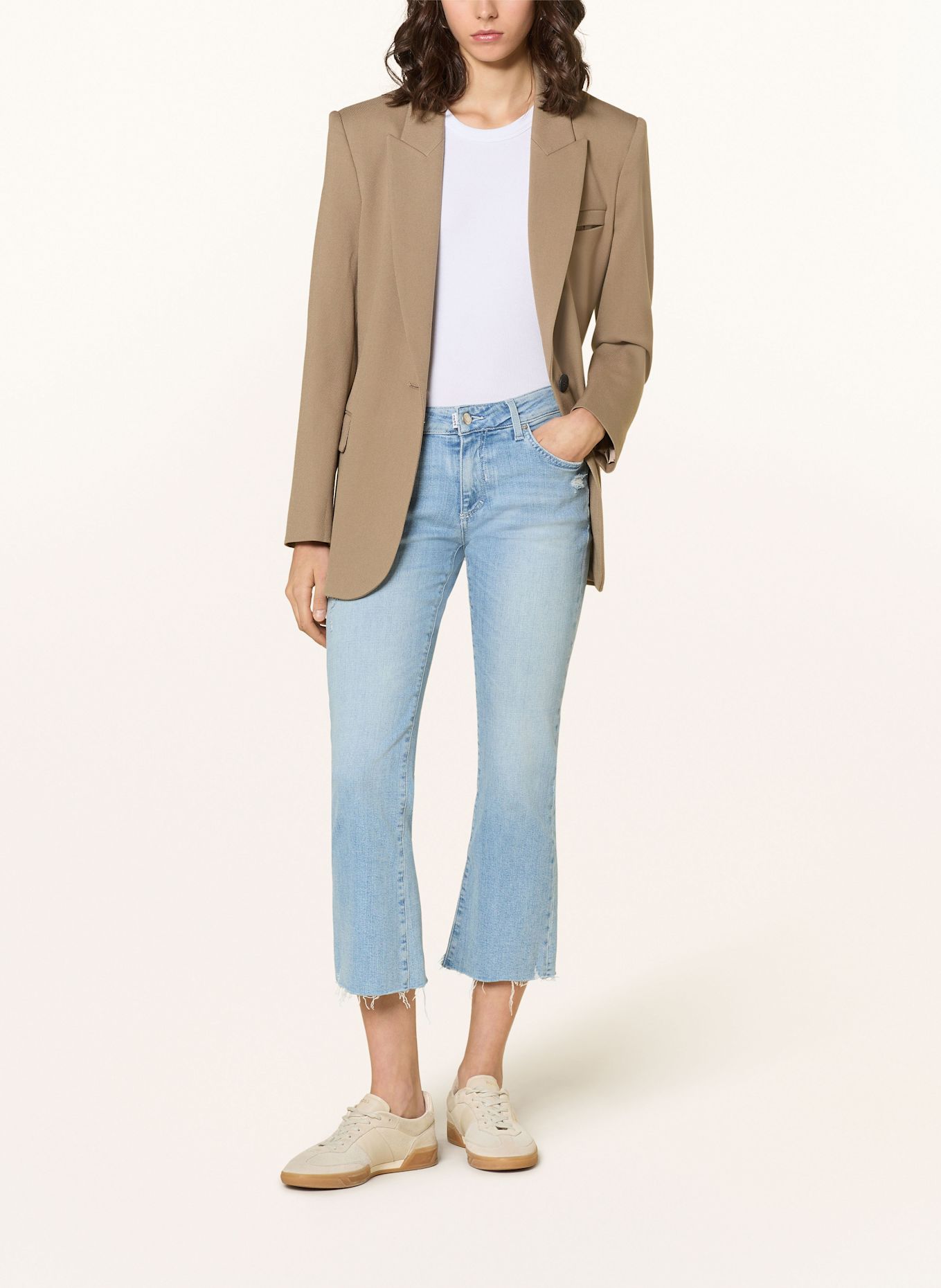 PNTS 7/8 jeans THE MINI B: 29 BLEACHED INDIGO