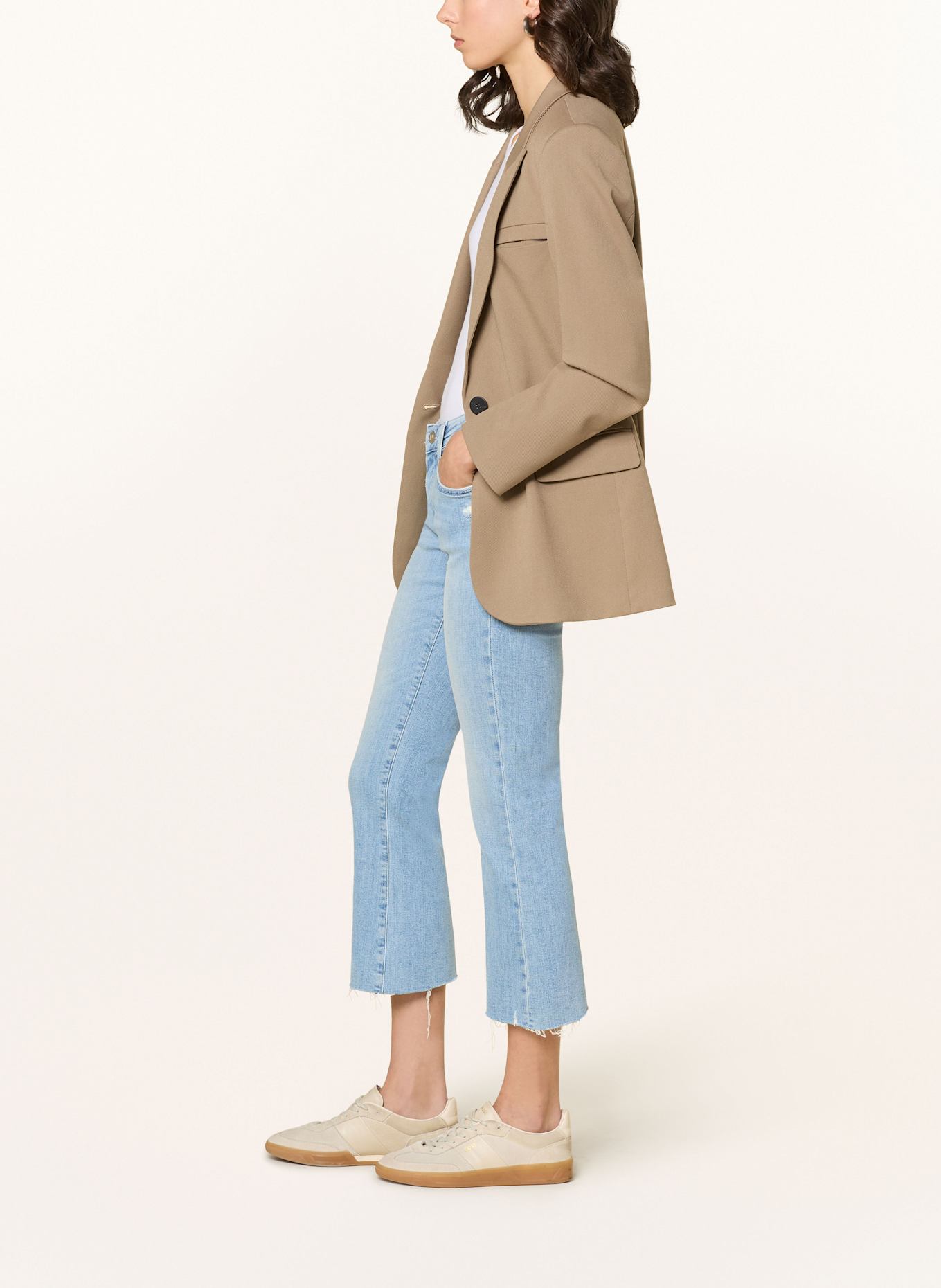 PNTS 7/8 jeans THE MINI B: 29 BLEACHED INDIGO