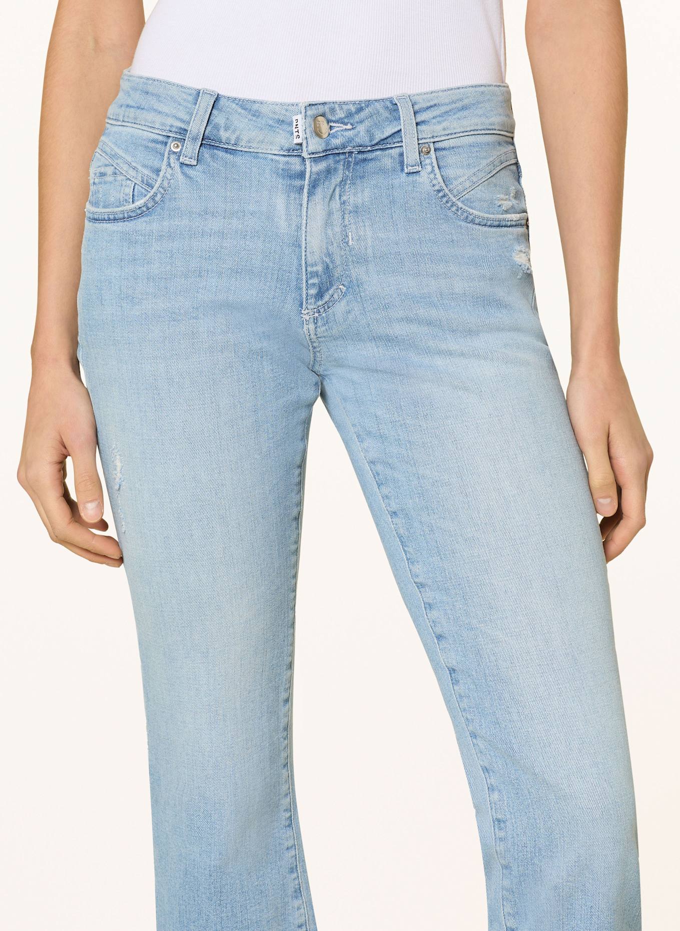 PNTS 7/8 jeans THE MINI B: 29 BLEACHED INDIGO