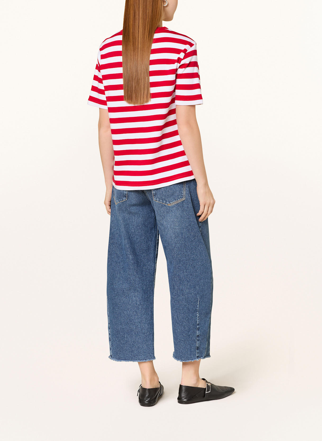 darling harbour T-Shirt: ROT / WEISS