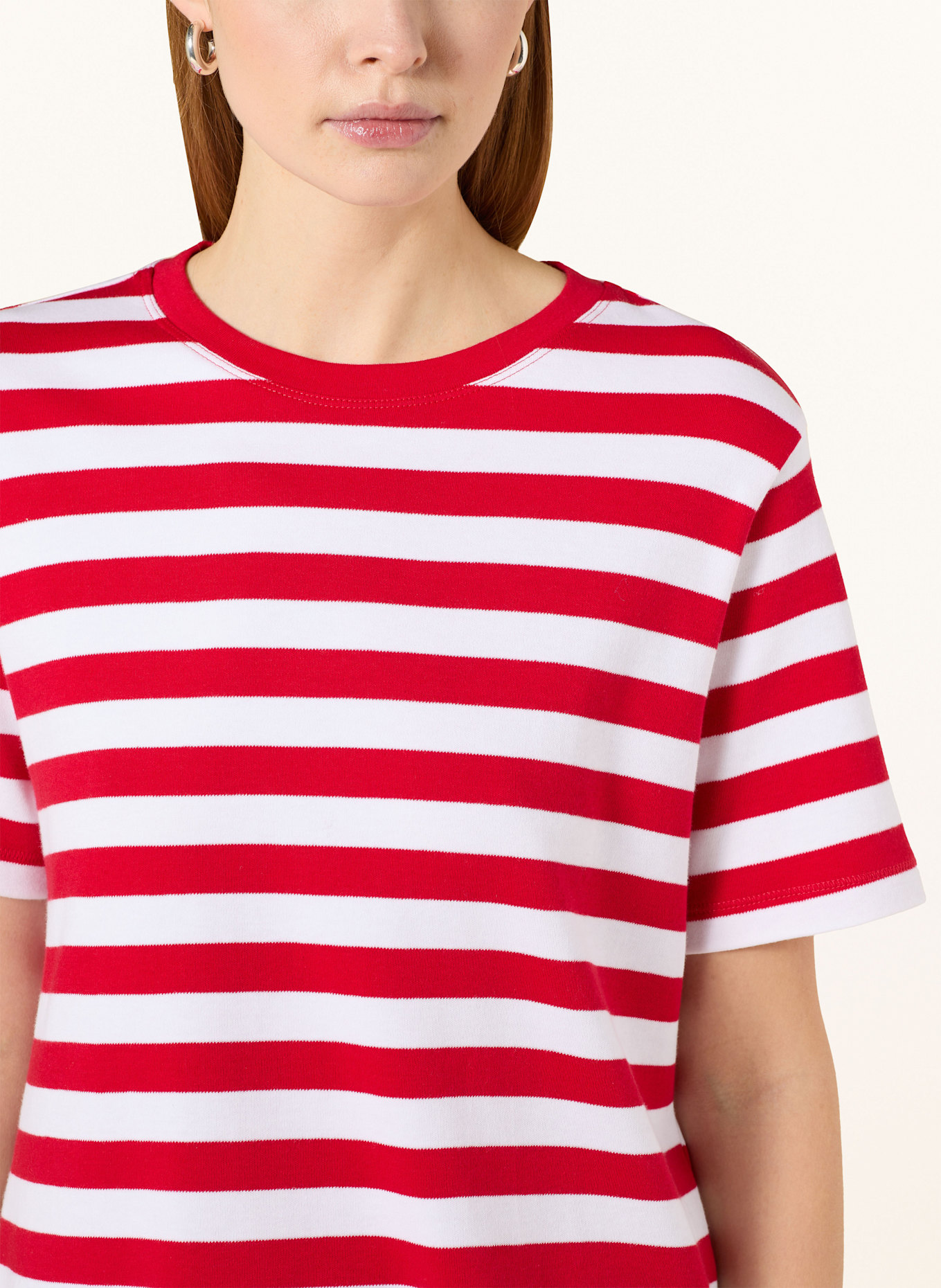 darling harbour T-Shirt: ROT / WEISS