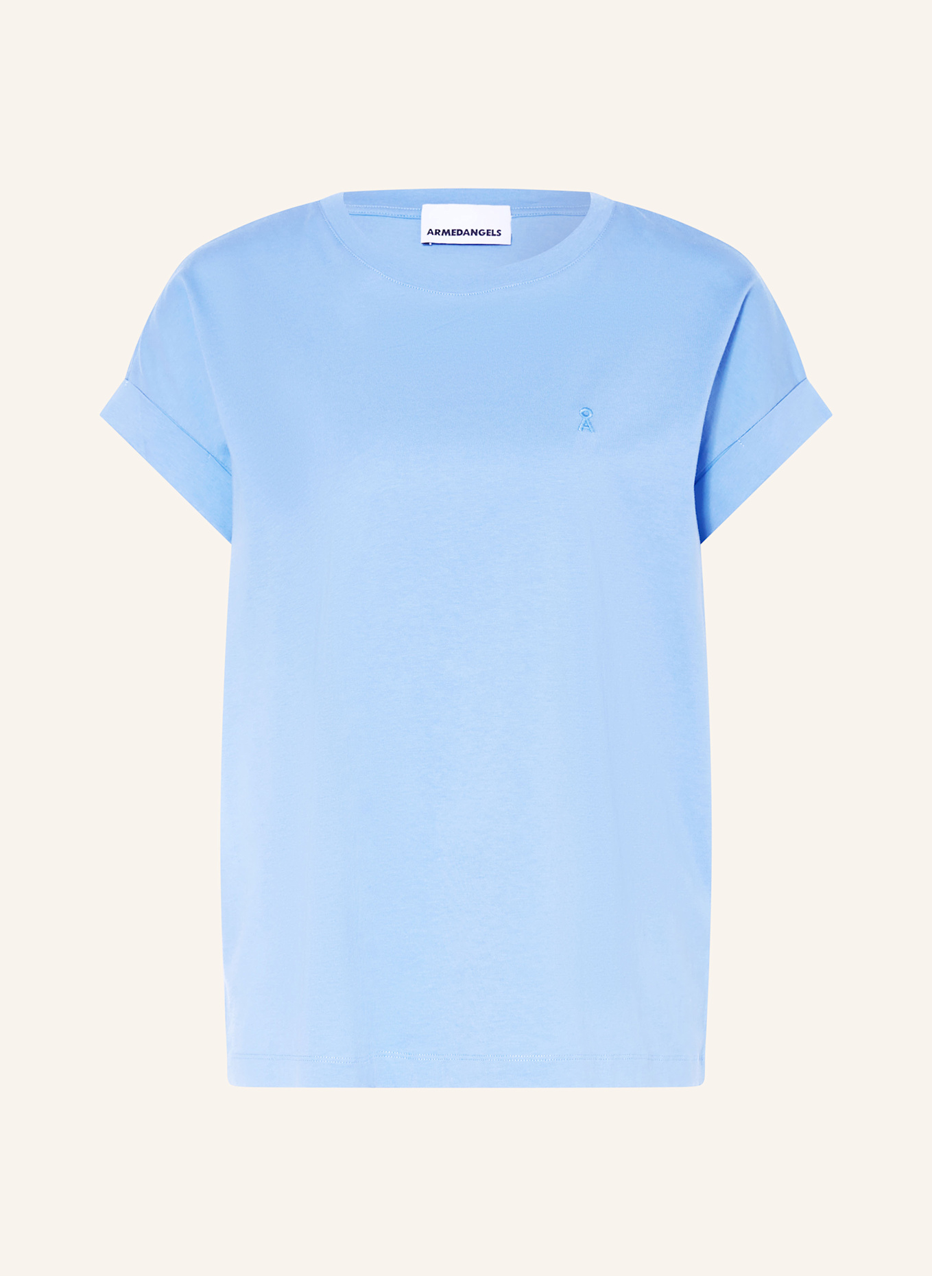 ARMEDANGELS Koszulka IDAARA: JASNONIEBIESKI