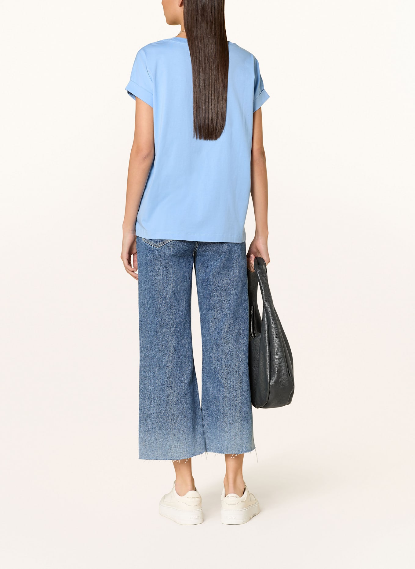 ARMEDANGELS Koszulka IDAARA: JASNONIEBIESKI