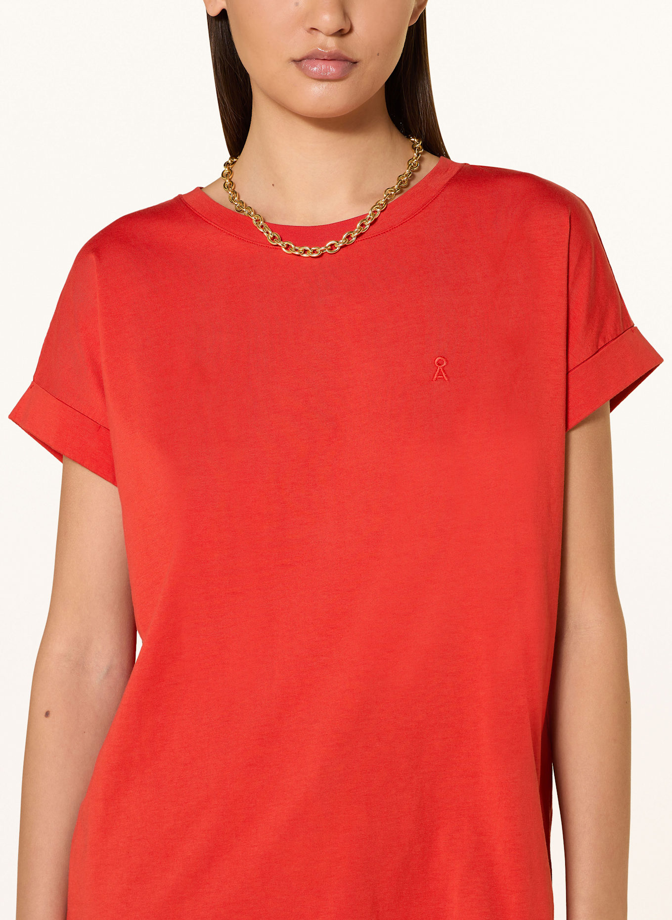 ARMEDANGELS Tričko IDAARA: ČERVENÁ