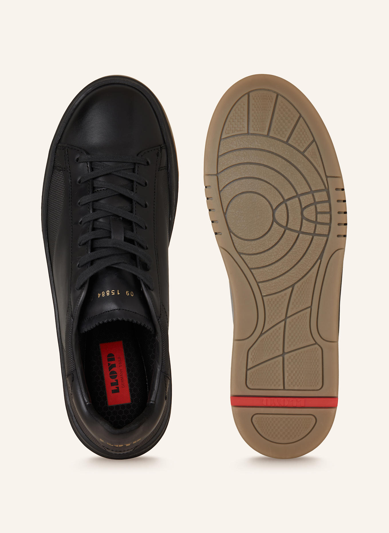 LLOYD Sneaker BLACKWELL: SCHWARZ