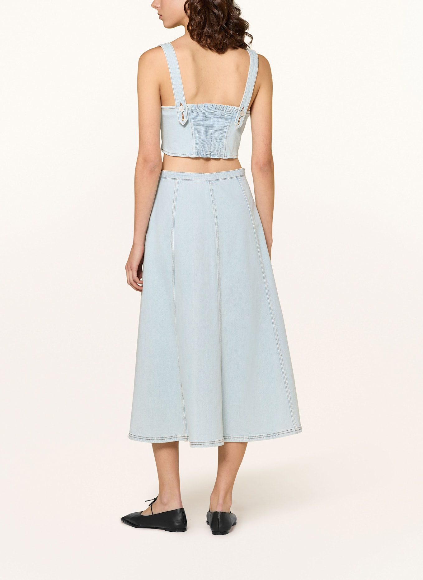 BAUM UND PFERDGARTEN Jeansrock SAAR: C7403 Celestial Vintage Blue