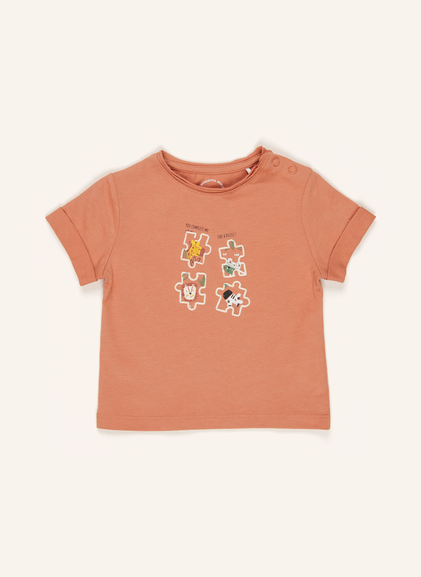 s.Oliver RED Tričko: TMAVĚ ORANŽOVÁ