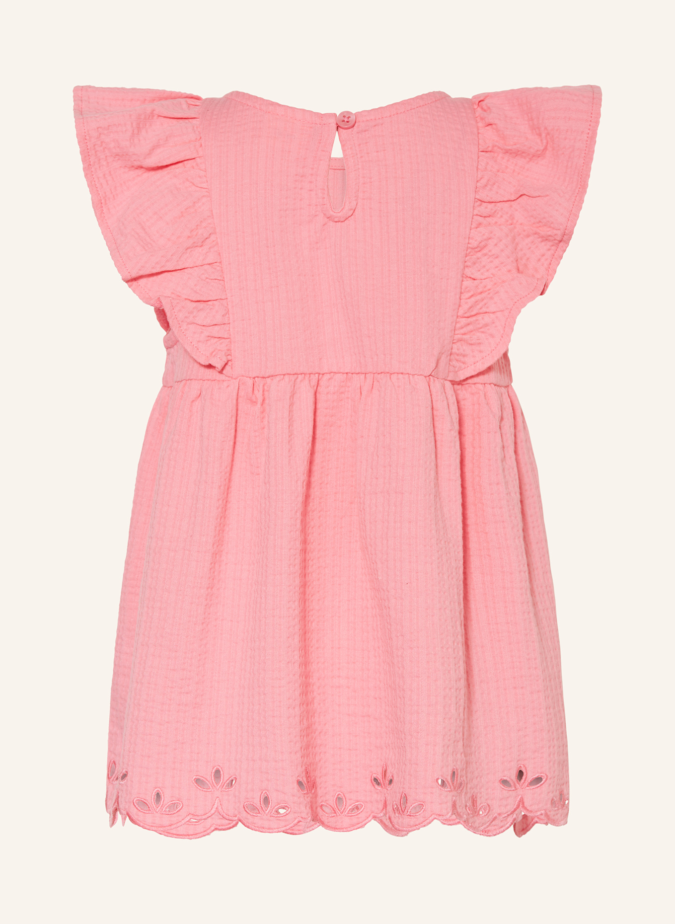 s.Oliver RED Blusenshirt aus Musselin mit Volants: ROSA