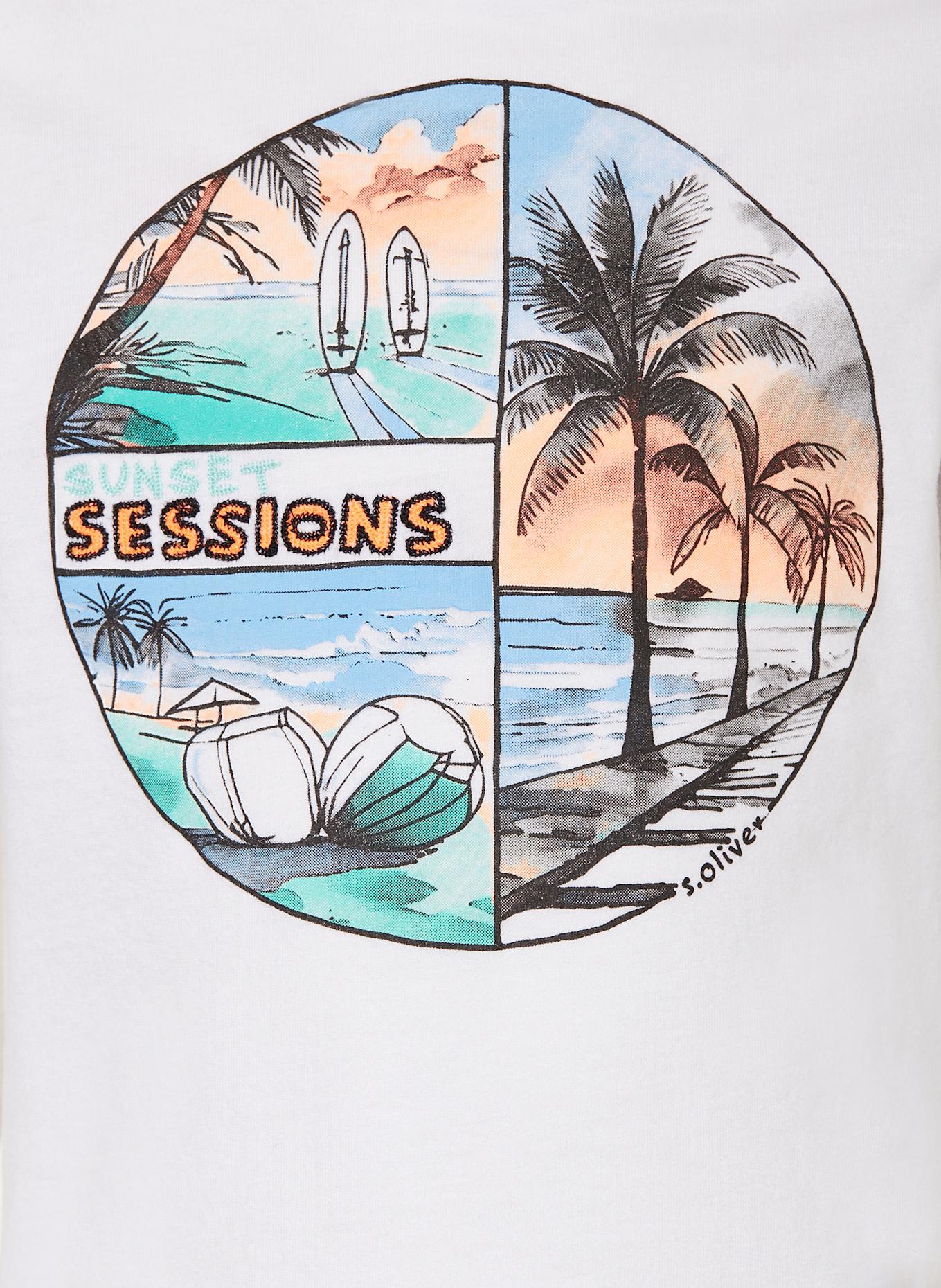 s.Oliver RED Tričko: BÍLÁ