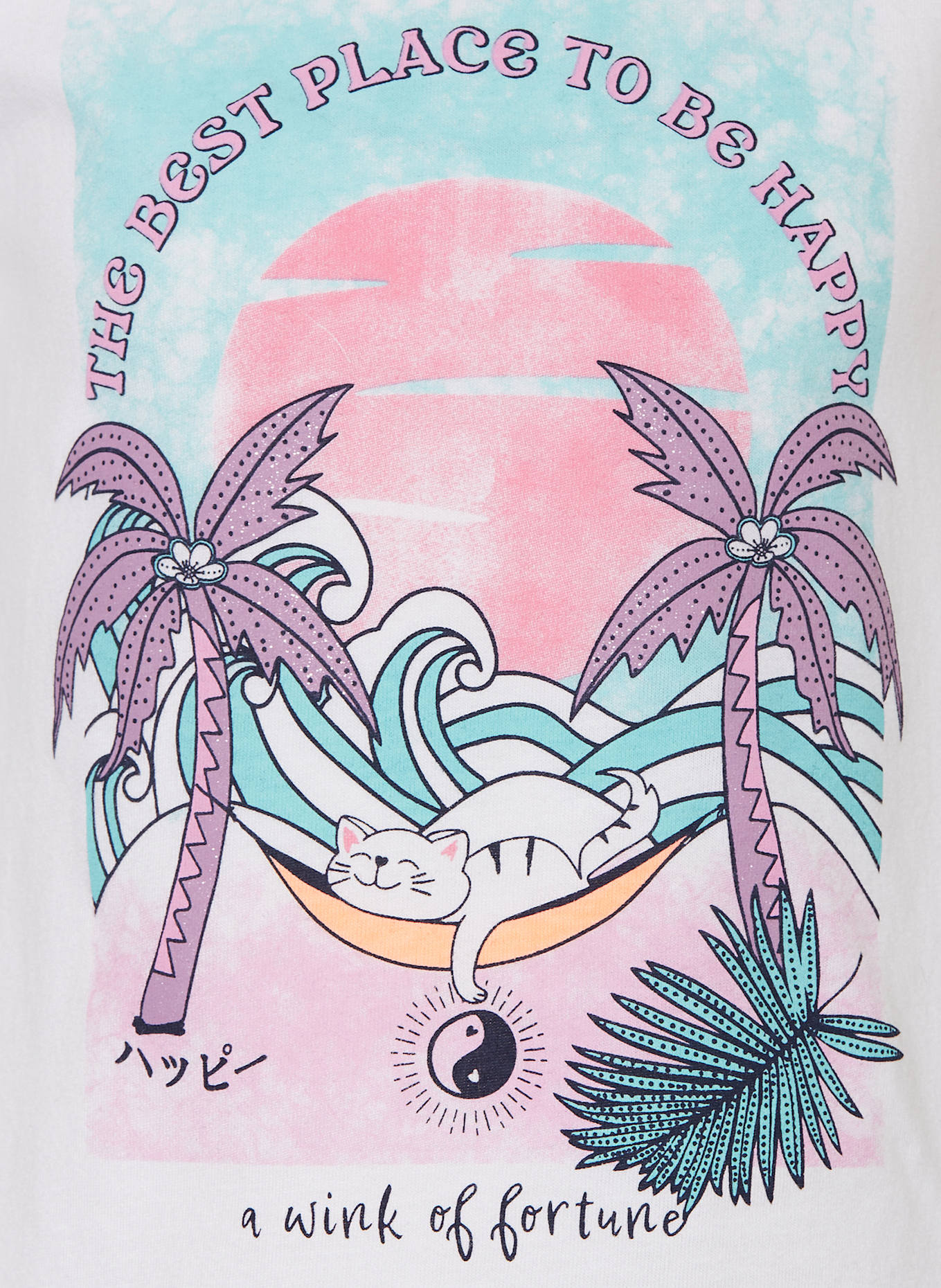 s.Oliver RED Tričko: BÍLÁ / SVĚTLE FIALOVÁ / RŮŽOVÁ