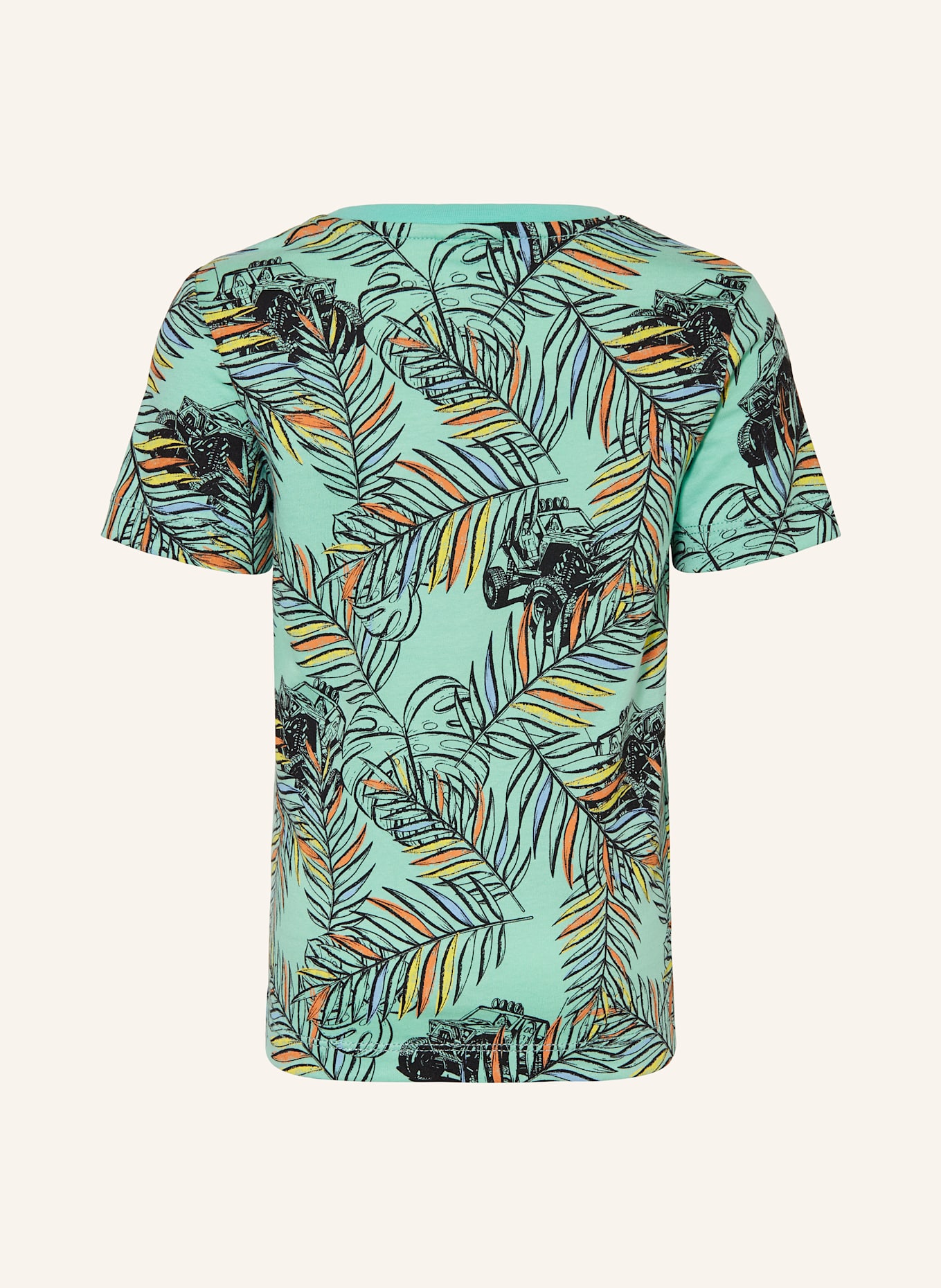 s.Oliver RED T-Shirt: MINT / SCHWARZ