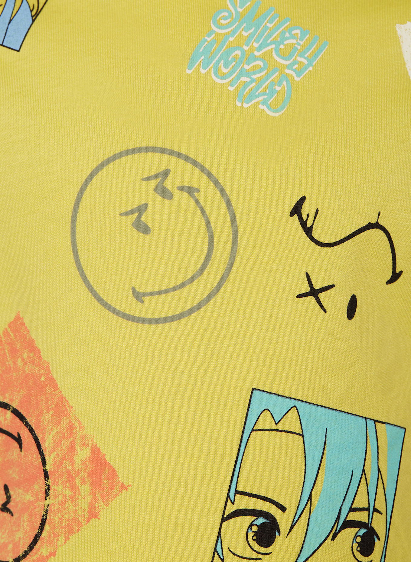 s.Oliver RED Tričko: TMAVĚ ŽLUTÁ / ORANŽOVÁ / MÁTOVÁ