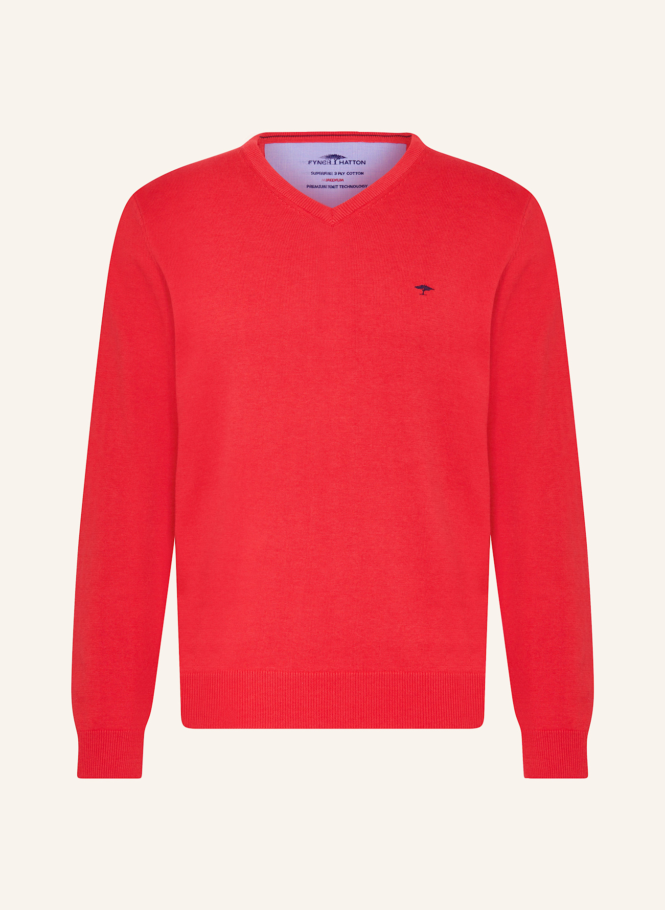 FYNCH-HATTON Pullover: ROT