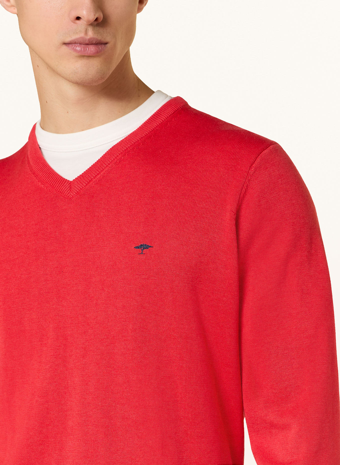 FYNCH-HATTON Pullover: ROT