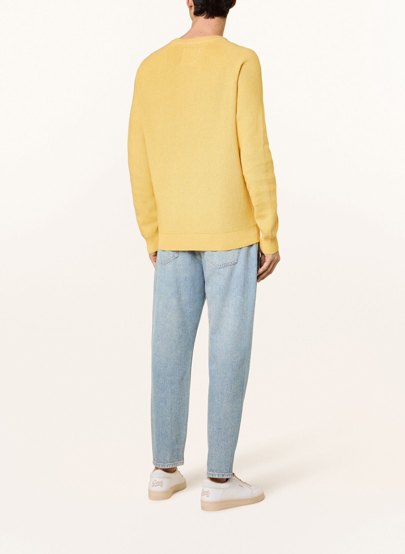FYNCH-HATTON Pullover: GELB