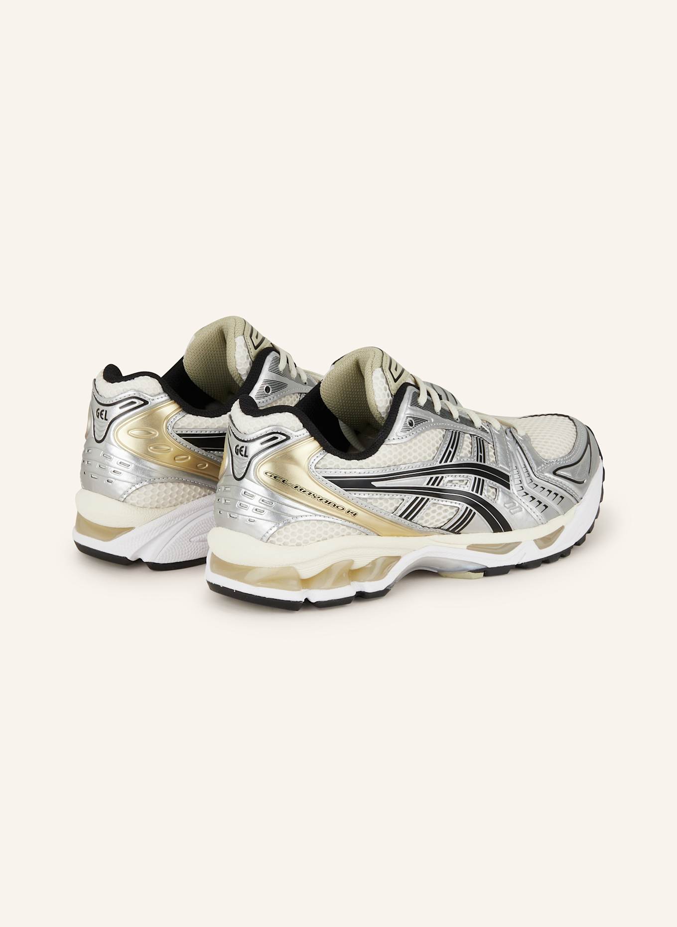 ASICS Sneaker GEL-KAYANO 14: WEISS/ SILBER