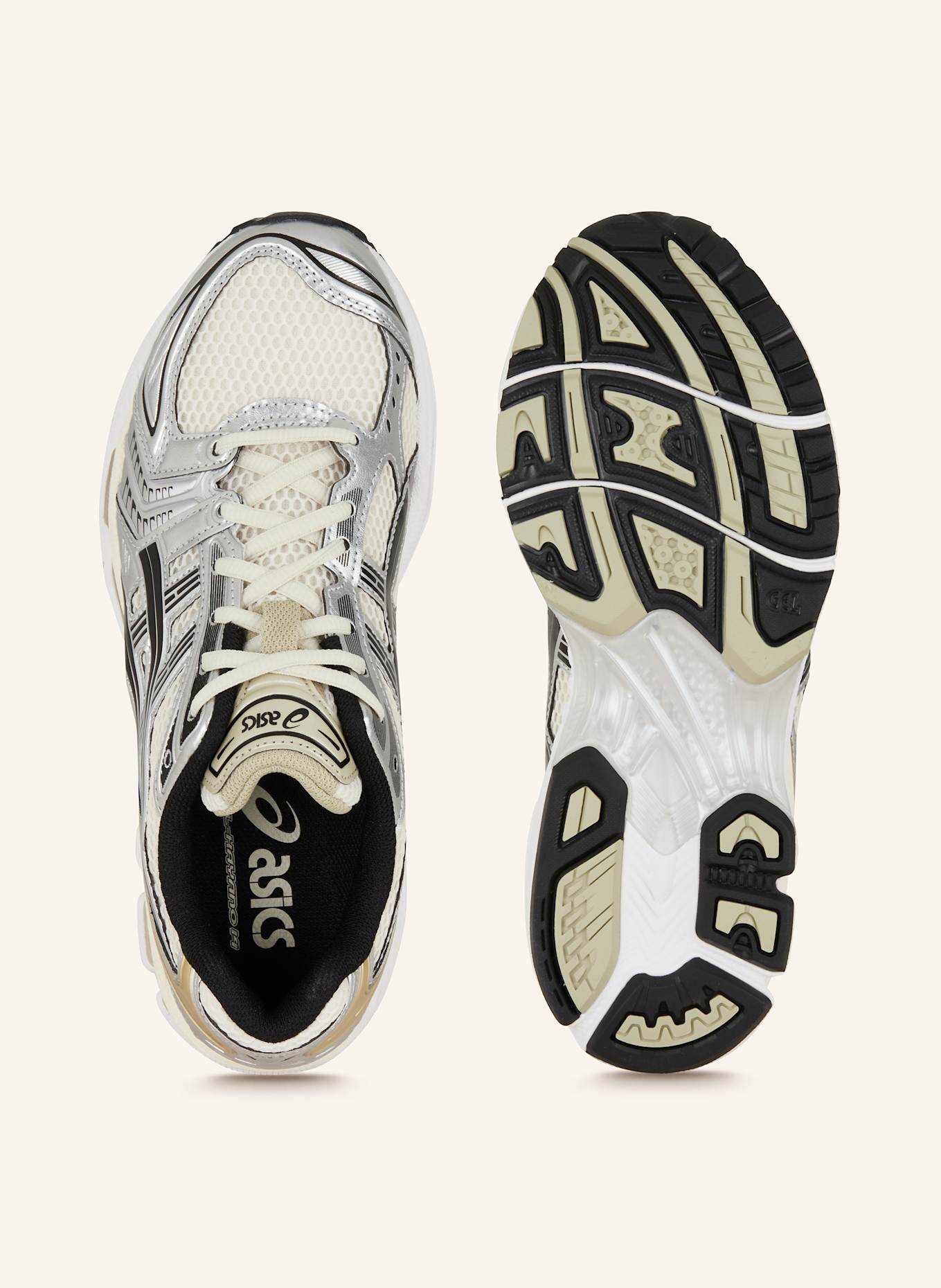 ASICS Sneaker GEL-KAYANO 14: WEISS/ SILBER