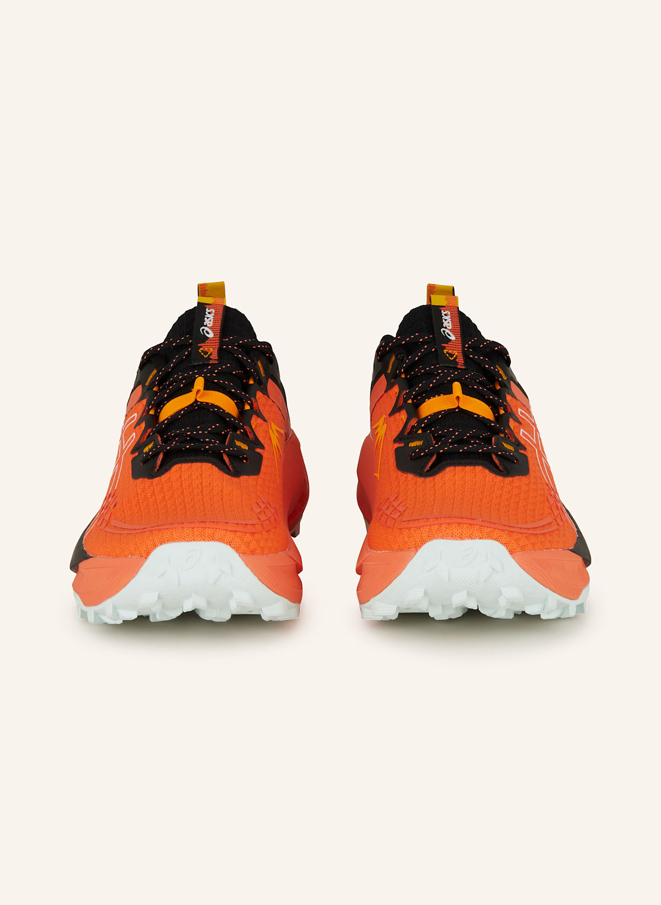 ASICS Trailrunning-Schuhe GEL TRABUCO 13: ORANGE / SCHWARZ