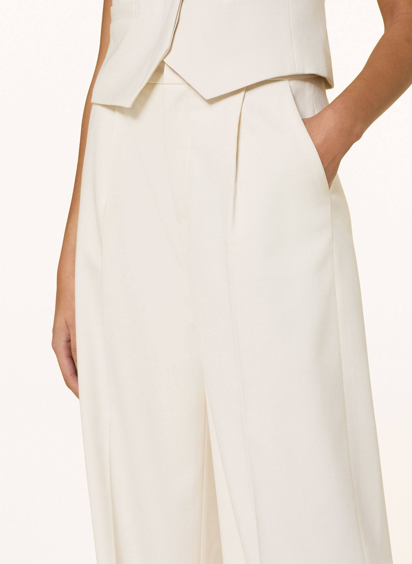 COPENHAGEN MUSE Spodnie marlena CMTAILOR: ECRU