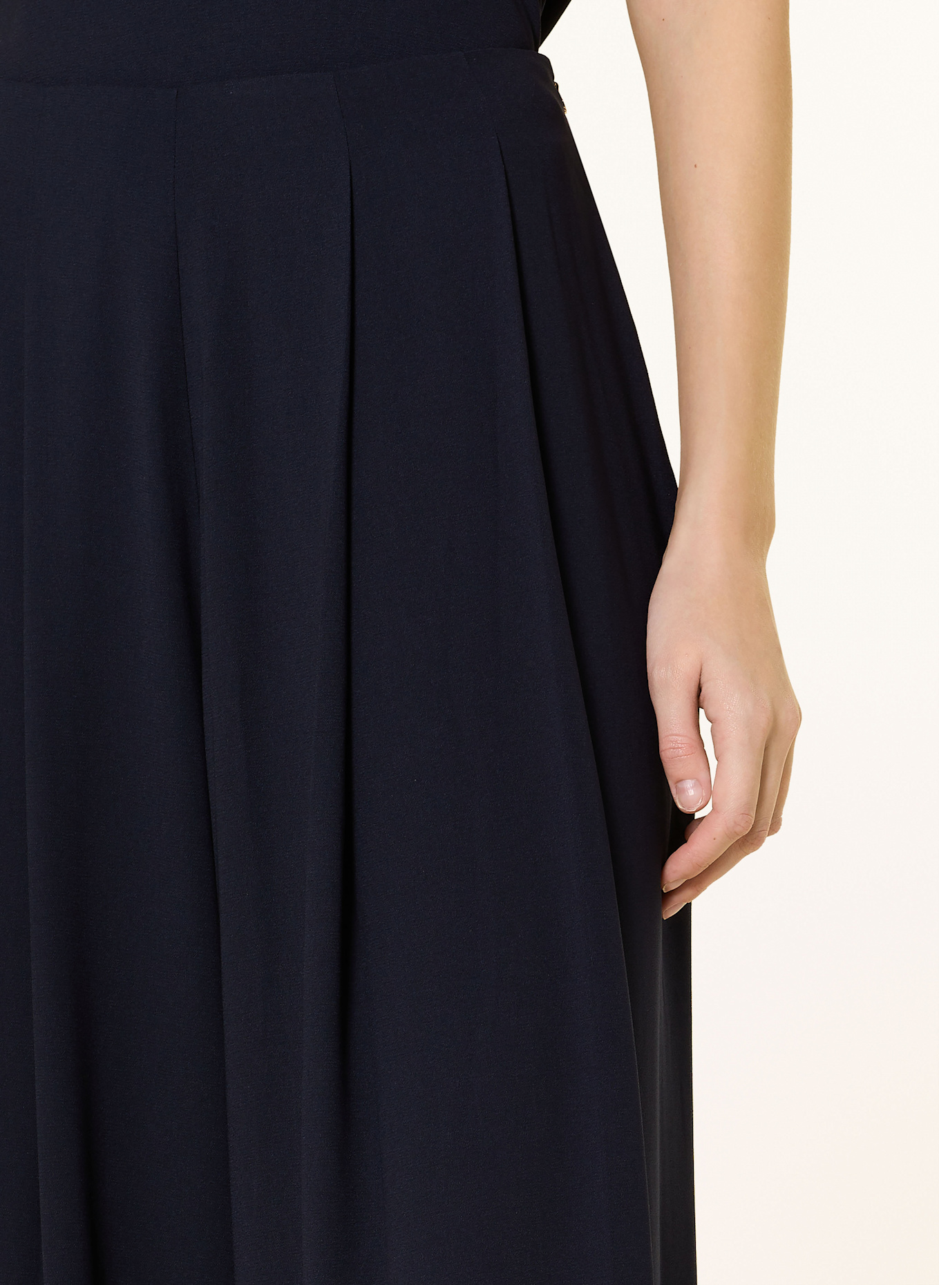 s.Oliver BLACK LABEL Marlenehose: DUNKELBLAU