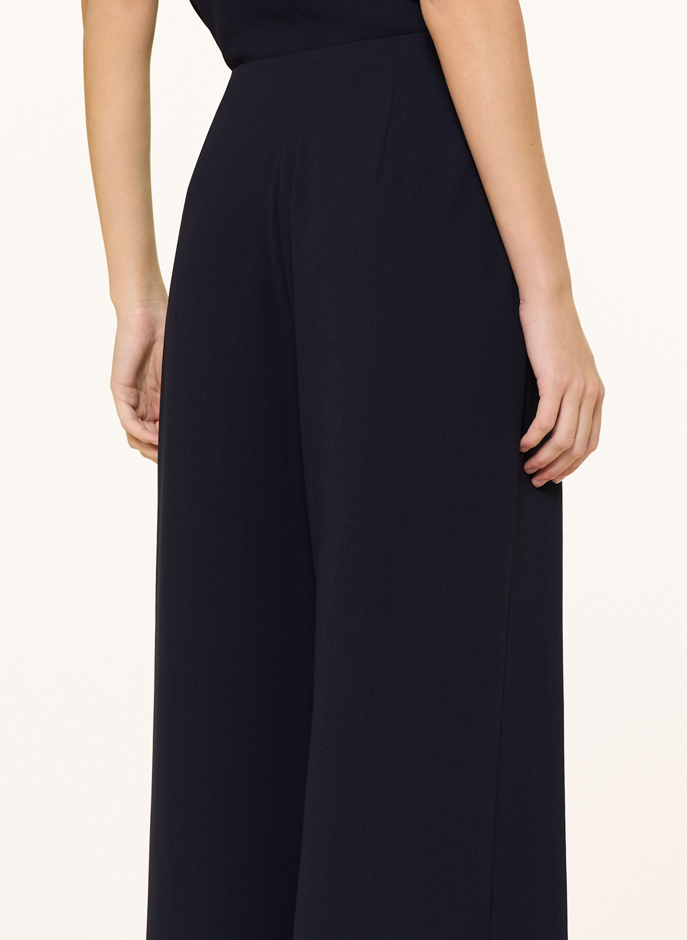 s.Oliver BLACK LABEL Marlenehose: DUNKELBLAU