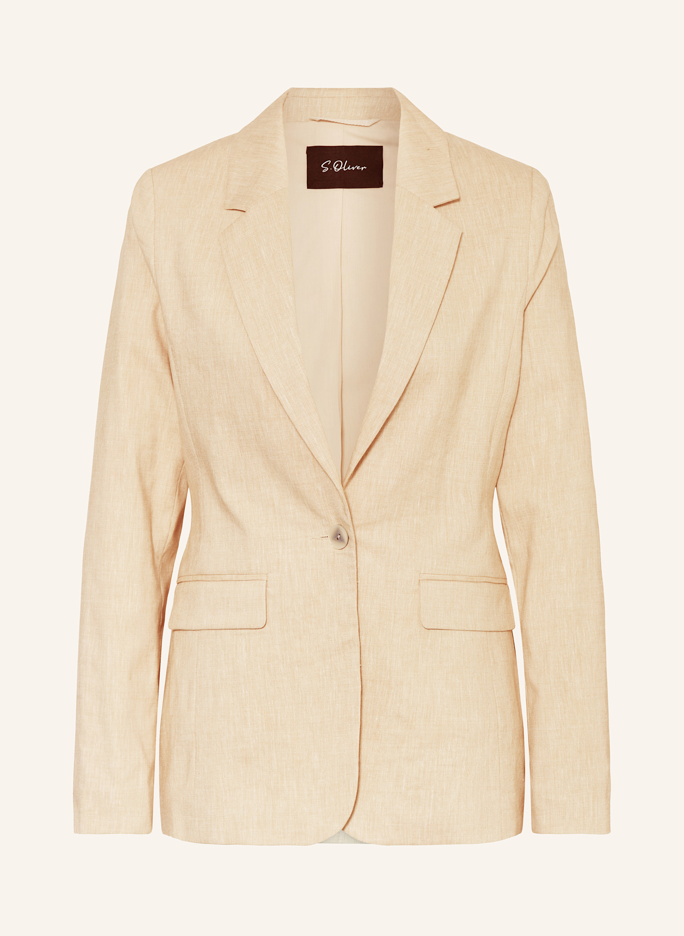 s.Oliver BLACK LABEL Blazer: CREME