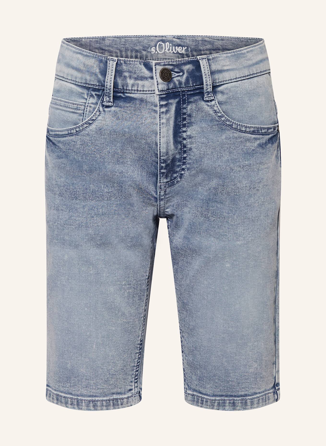 s.Oliver RED Jeansshorts Regular Fit: 52Z7 BLUE