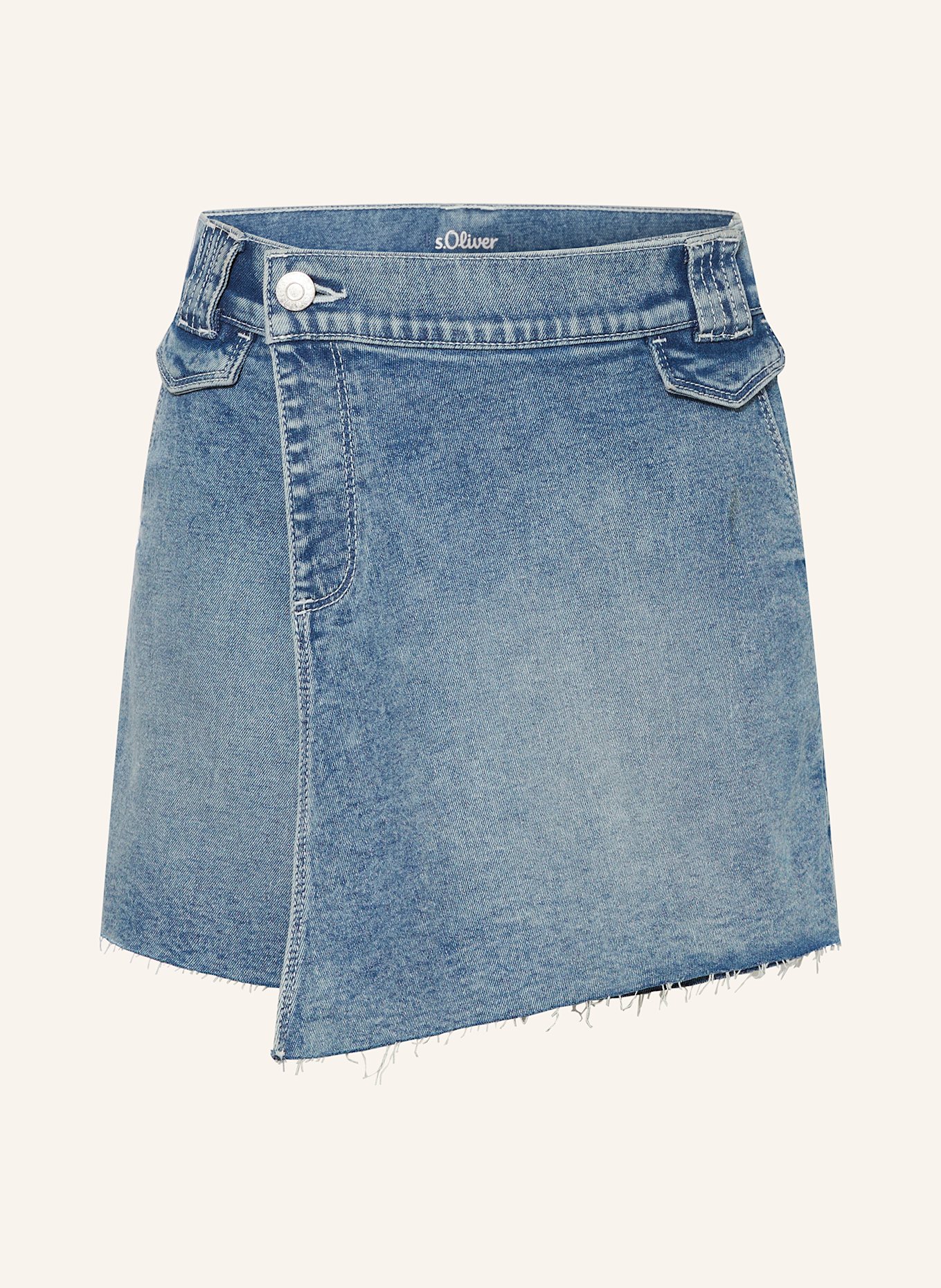 s.Oliver RED Džínová sukně se šortkami: 54Z6 BLUE