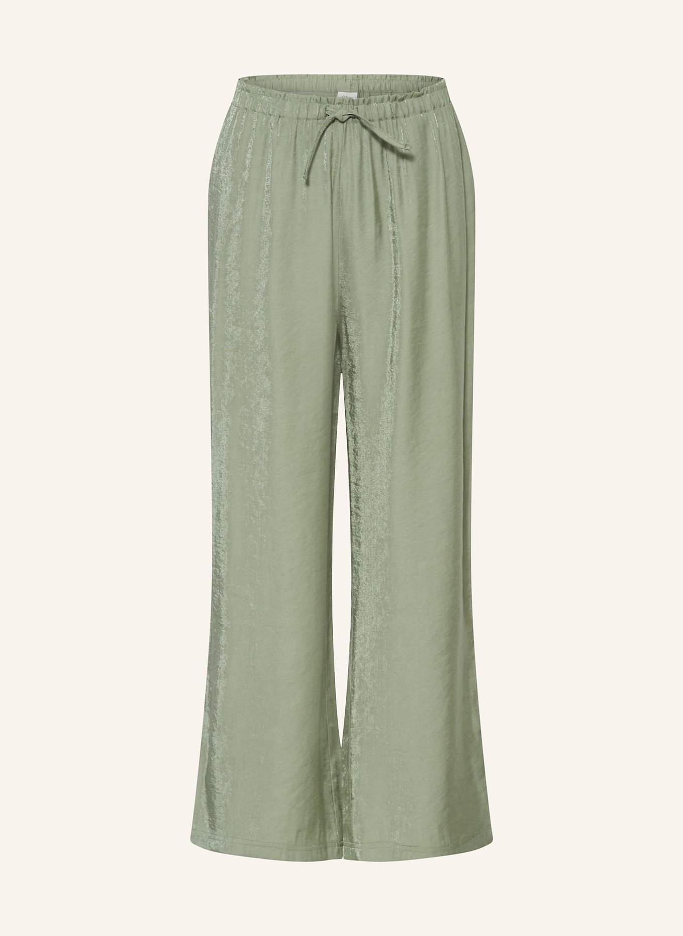 s.Oliver RED Culotte: HELLGRÜN