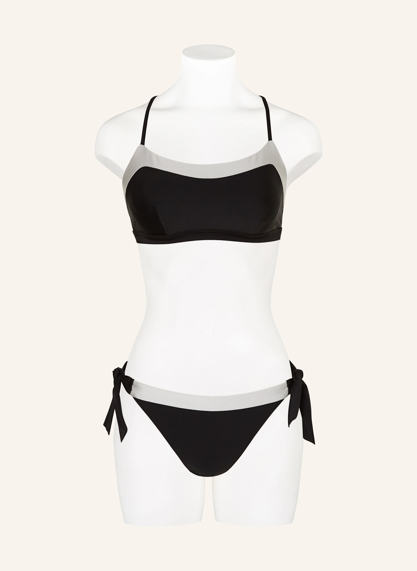 FIRE+ICE Bikini bralette VICKY: CZARNY