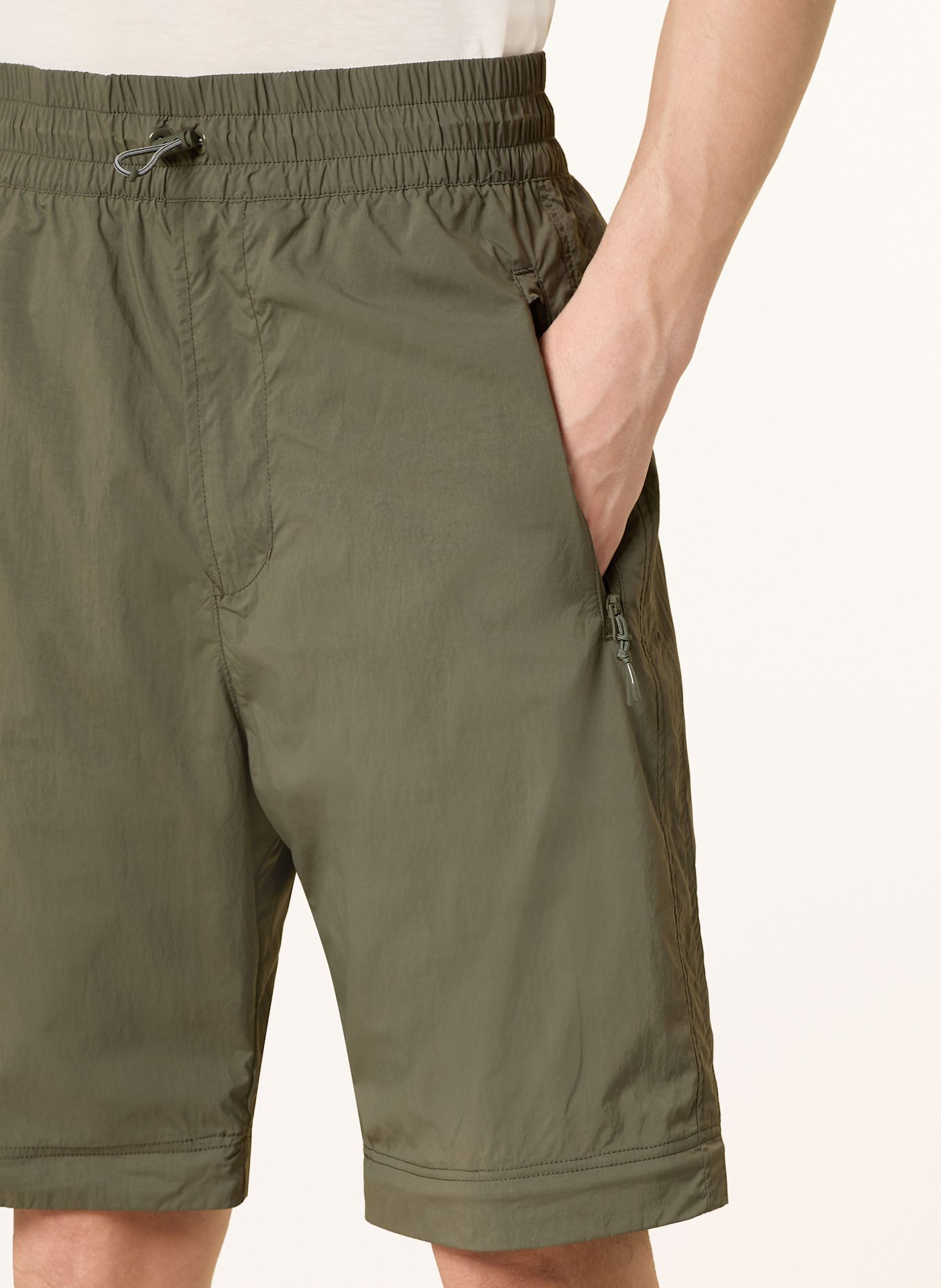 FIRE+ICE Zipp-off-Hose ISAAK: KHAKI