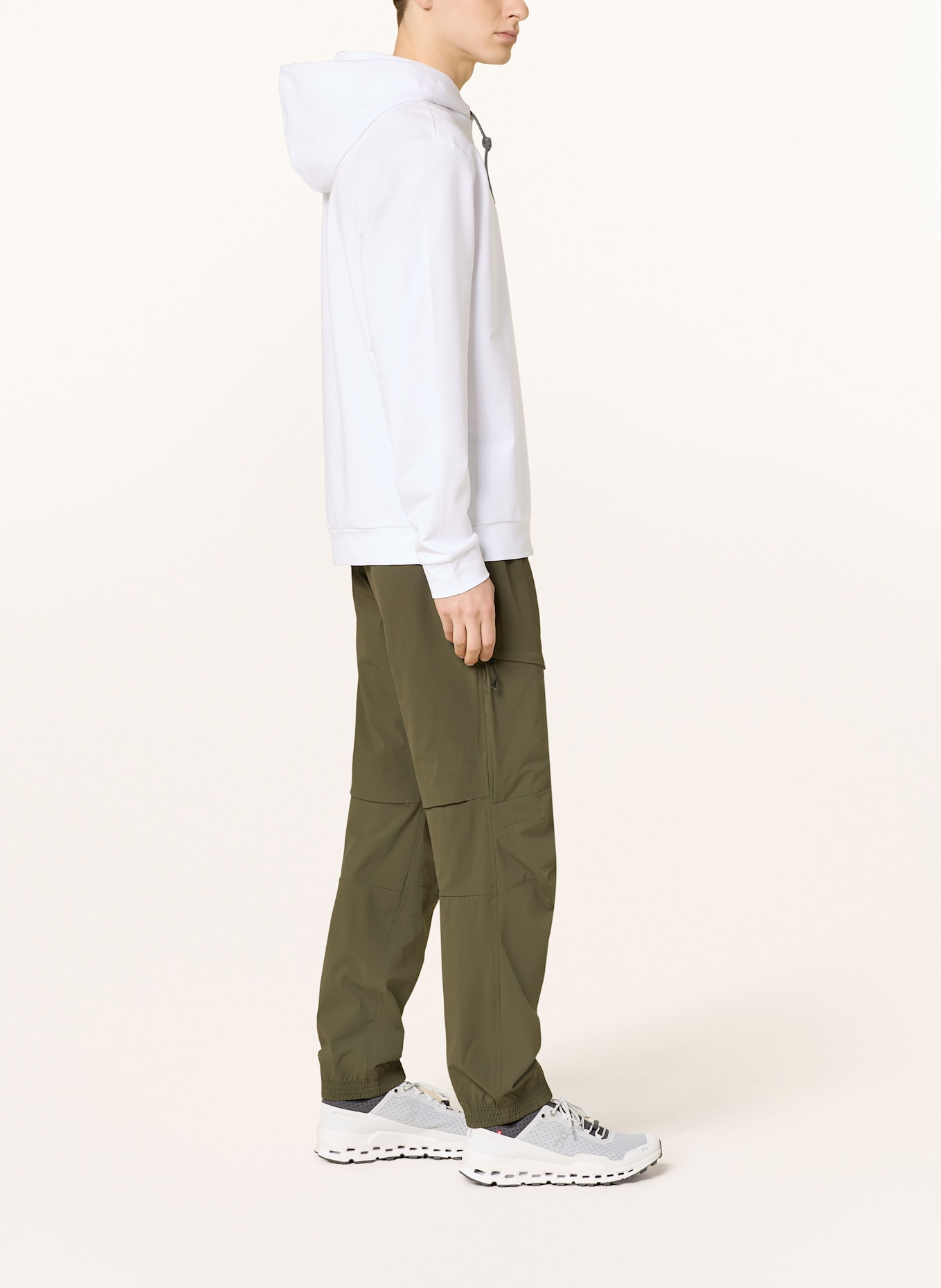 FIRE+ICE Hoodie CADELL: WEISS