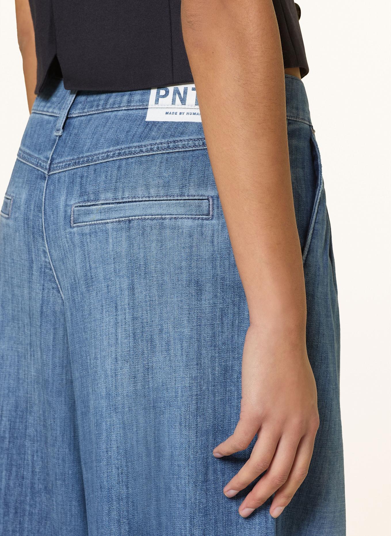 PNTS Marlenehose THE GENT aus Denim: 28 sky faded blue