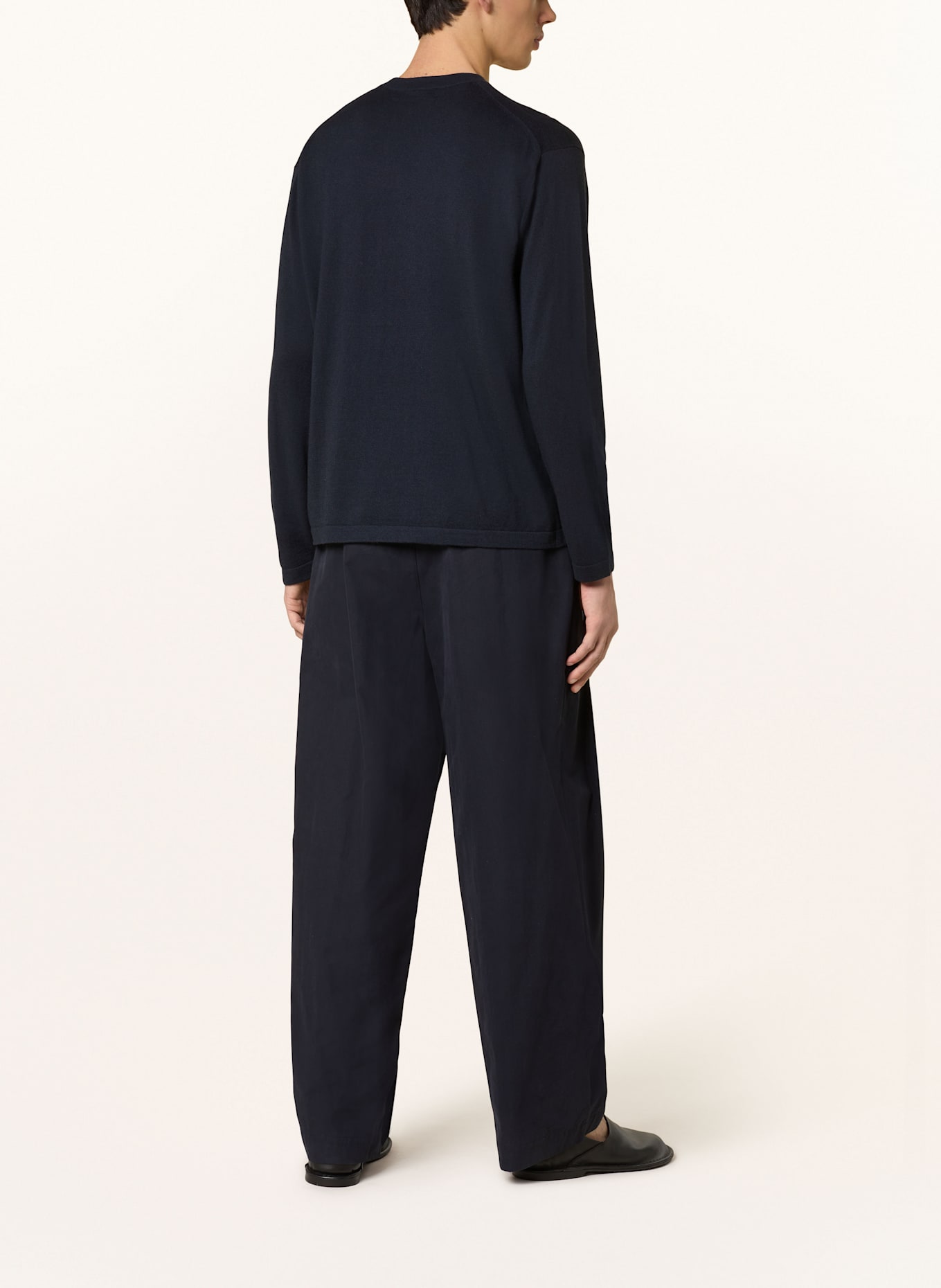 LISA YANG Pullover BRENDAN mit Cashmere: DUNKELBLAU