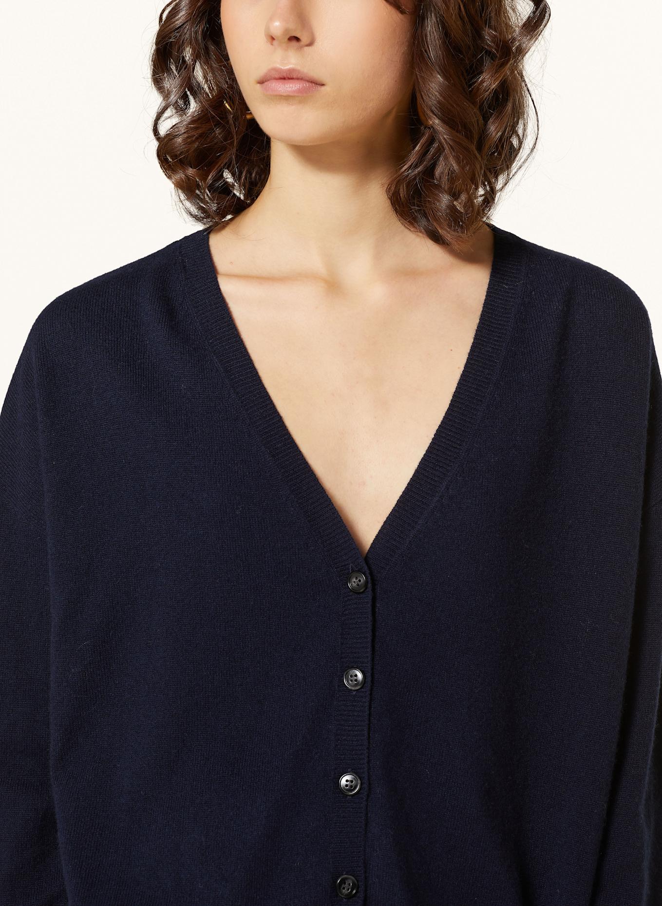 LISA YANG Kardigan ABBY z kaszmiru: GRANATOWY