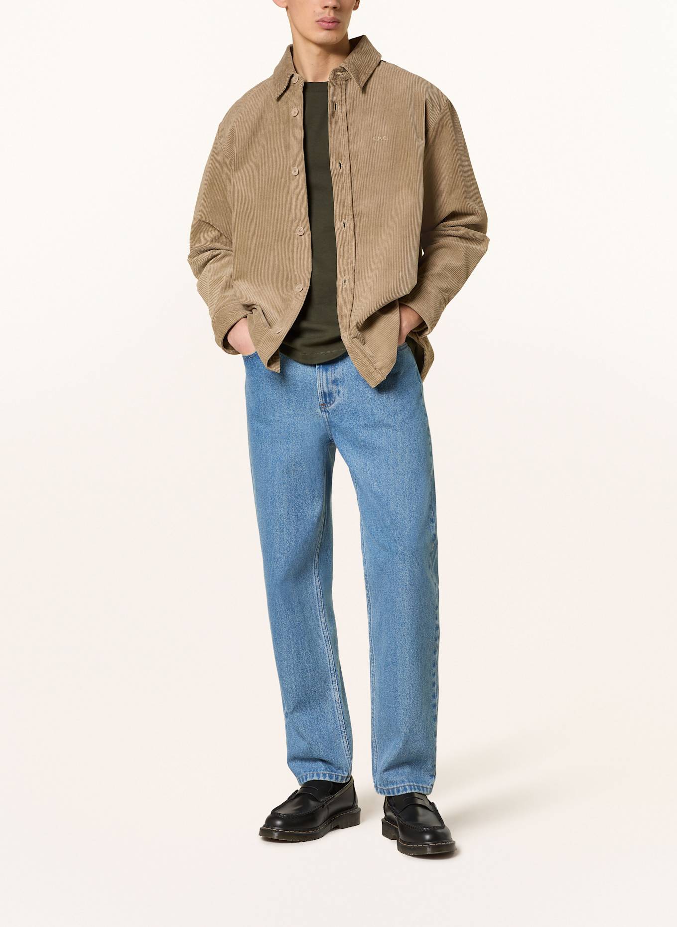 A.P.C. Tričko: KHAKI