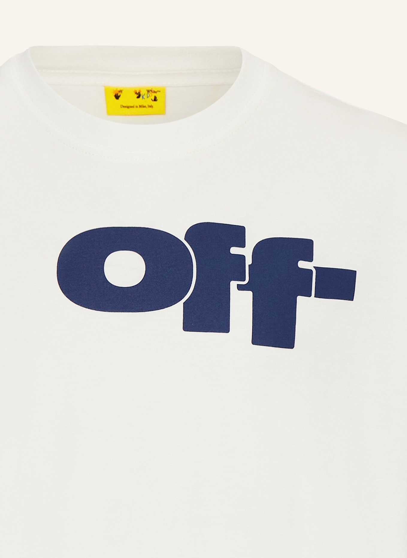 T shirt off white enfant sale