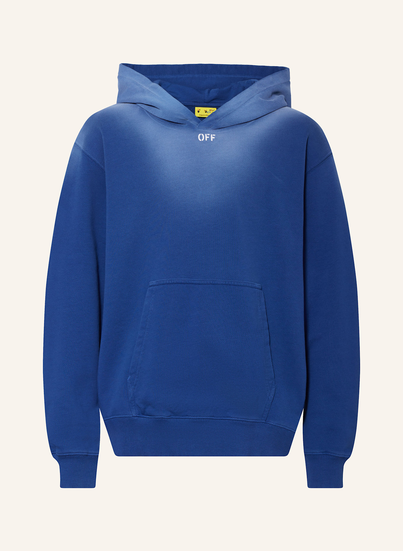 Off-White Hoodie: HELLBLAU