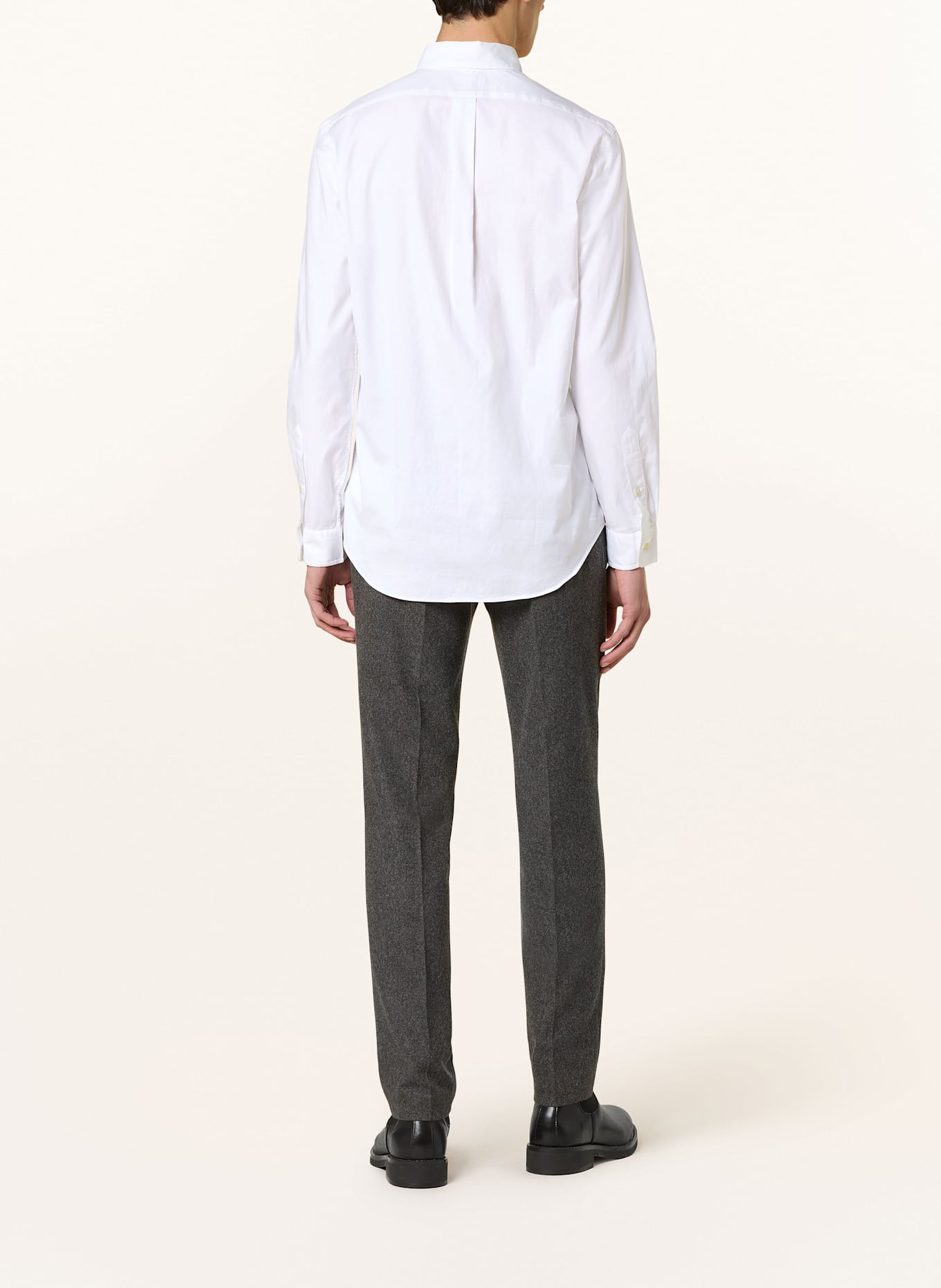 POLO RALPH LAUREN Shirt Custom Fit: WHITE